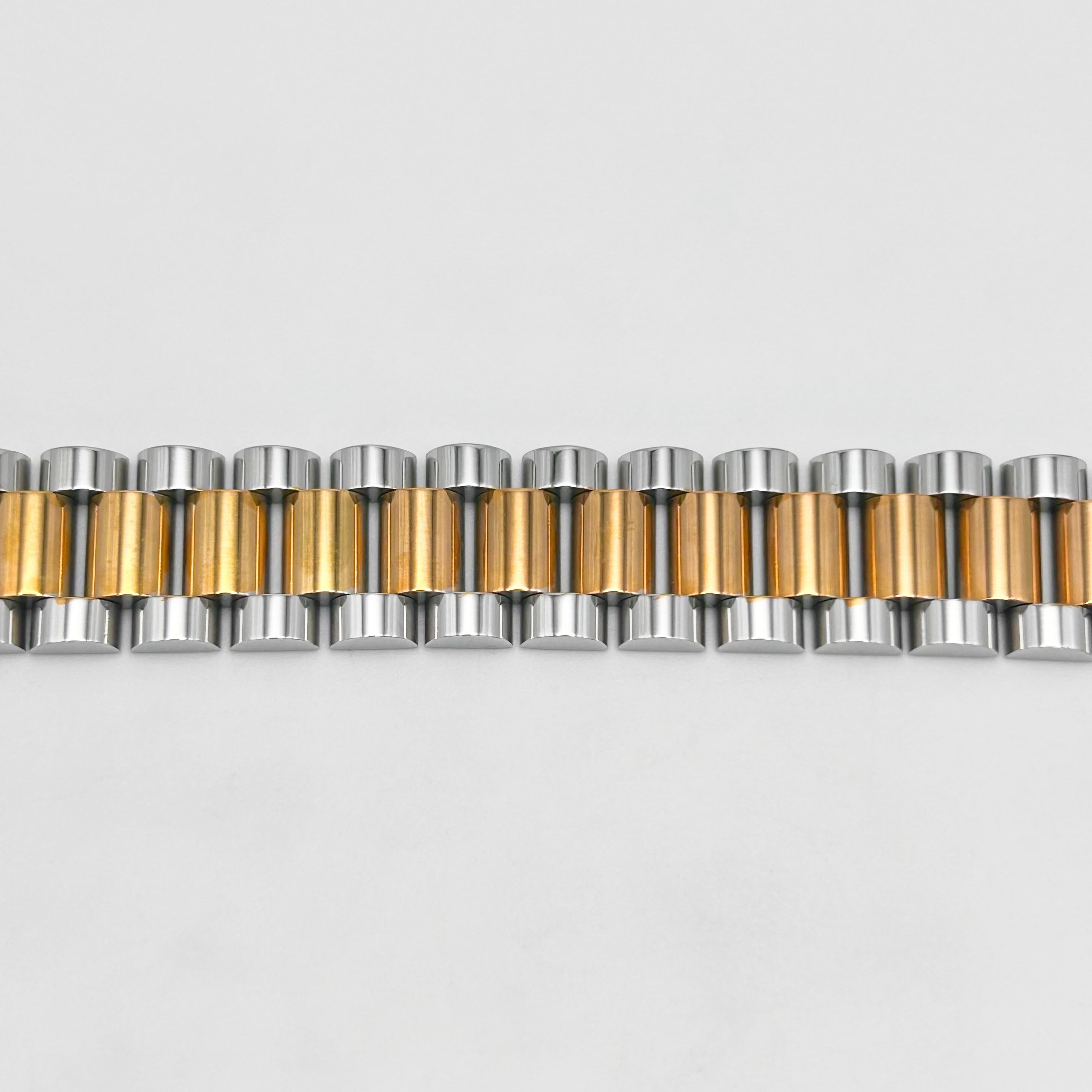 Bracelet - Stainless Steel - BLS-219 Watch 3-Link Bracelet