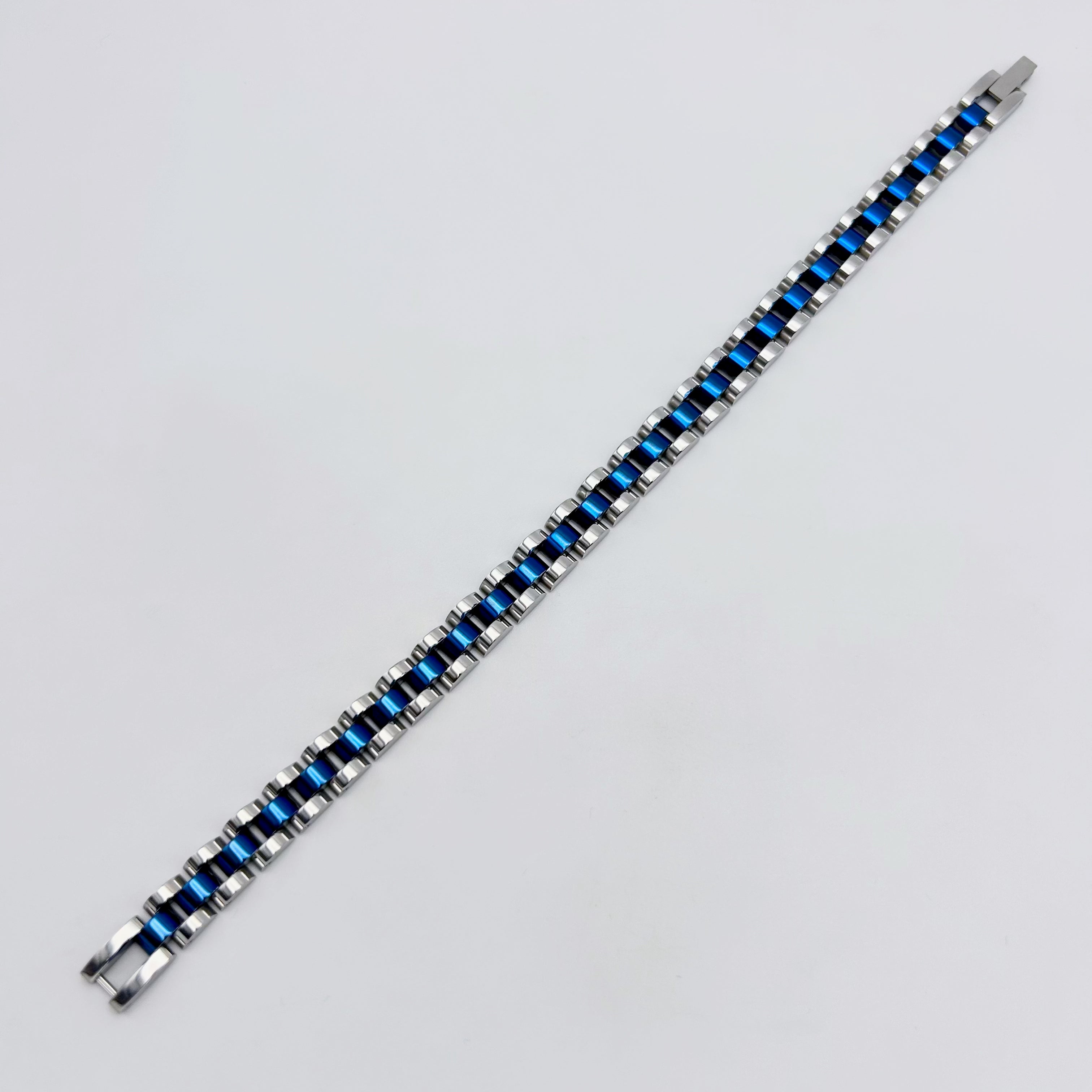 Bracelet - Stainless Steel - BLS-219 Watch 3-Link Bracelet