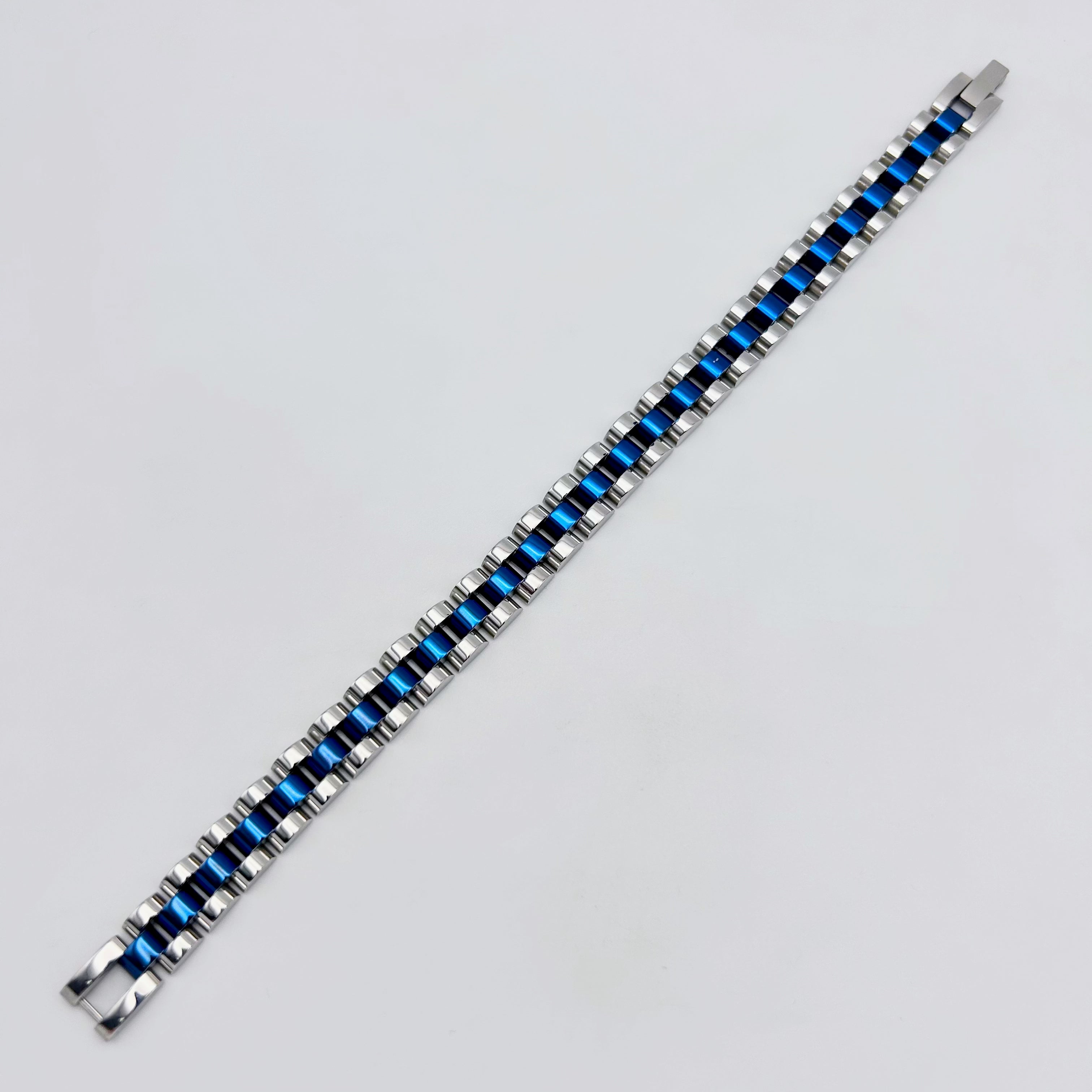 Bracelet - Stainless Steel - BLS-219 Watch 3-Link Bracelet