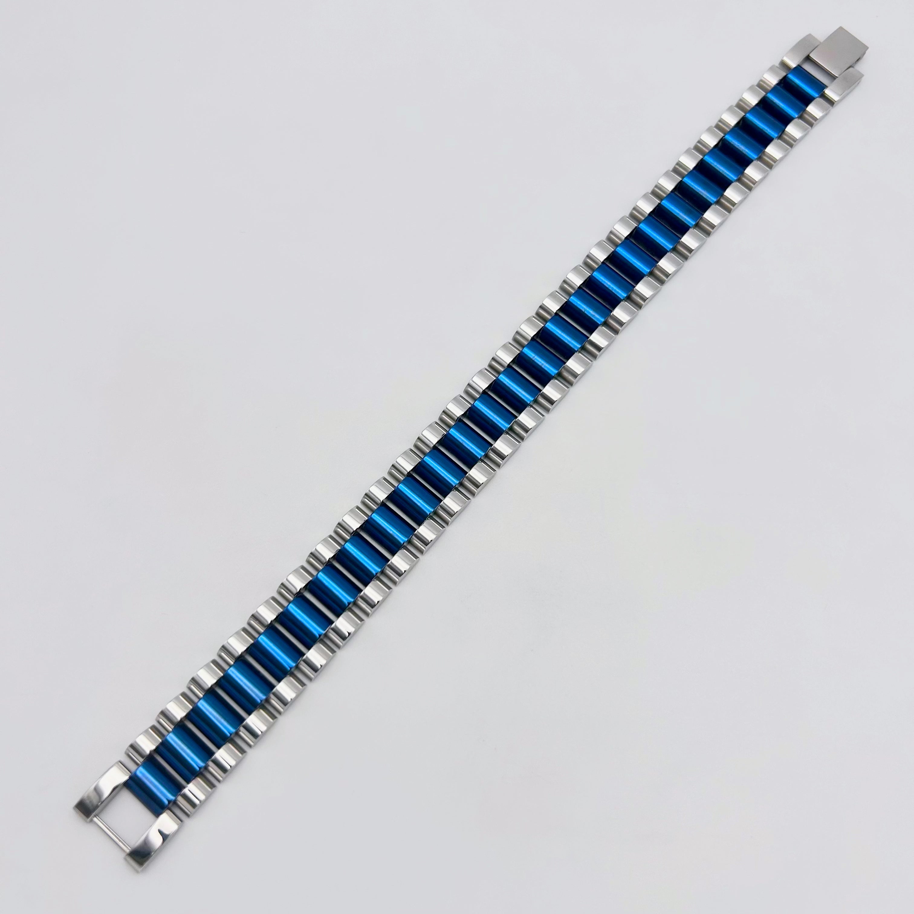 Bracelet - Stainless Steel - BLS-219 Watch 3-Link Bracelet