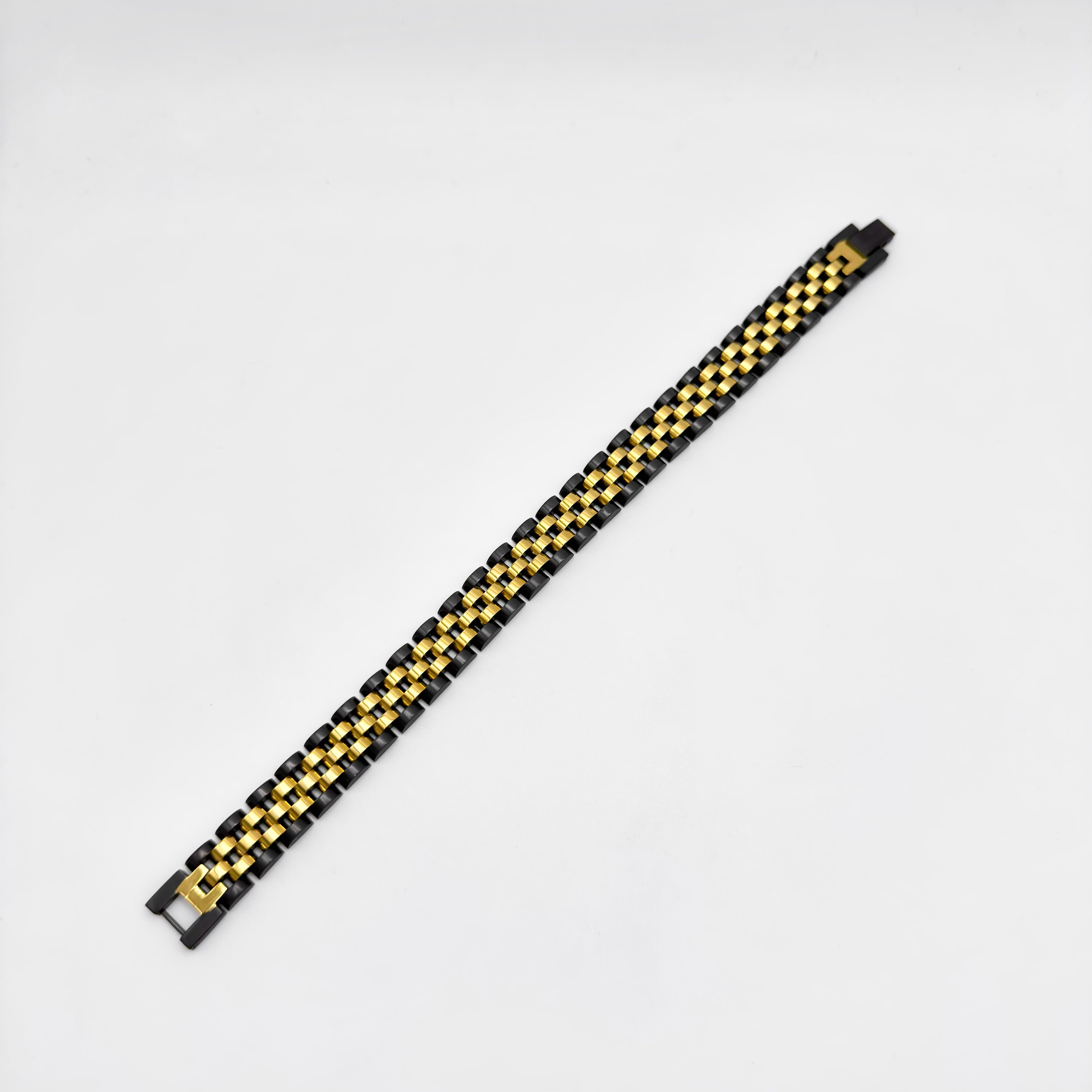 Bracelet - Stainless Steel - BLS-219 Watch 3-Link Bracelet