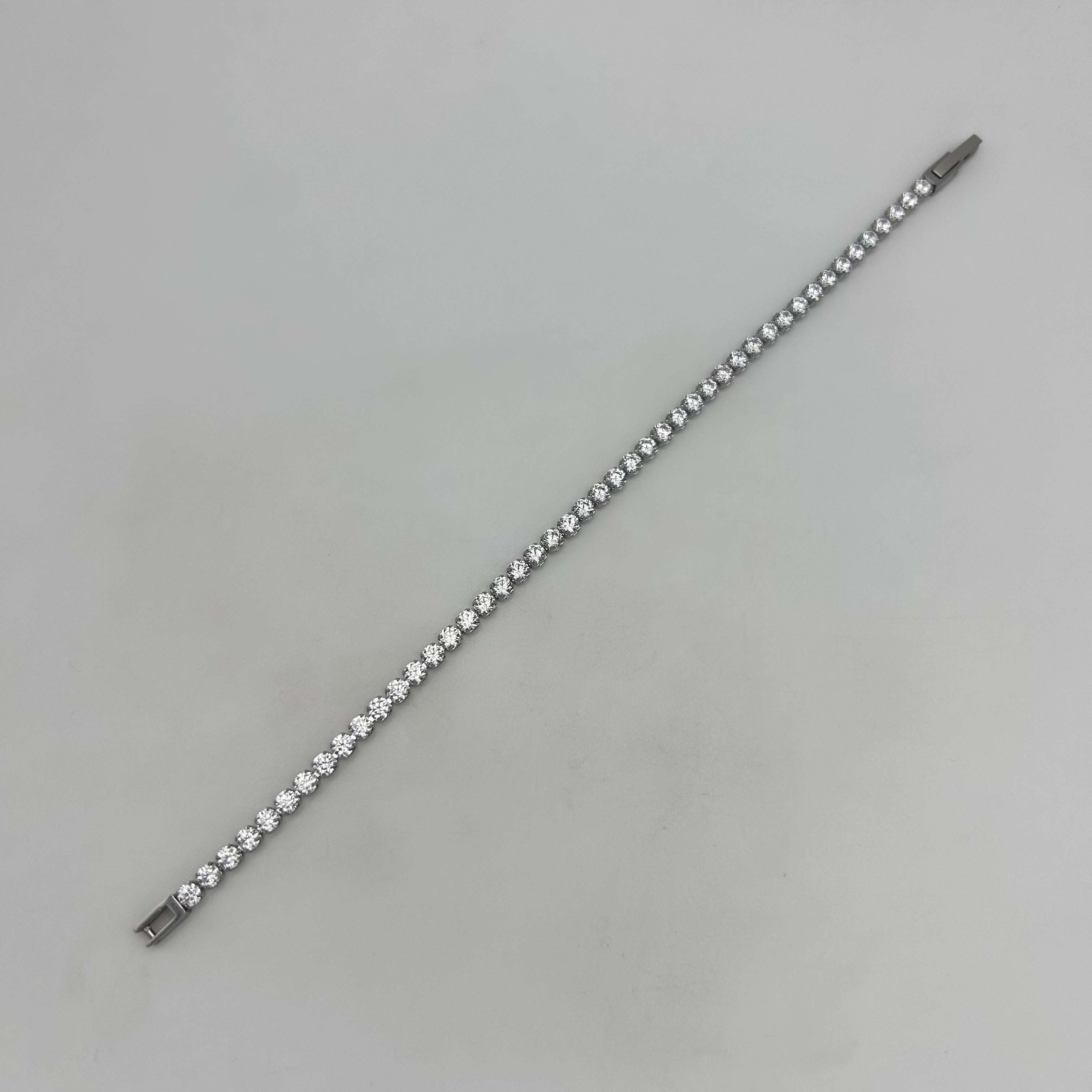 Bracelet - Stainless Steel - BLS-223 Tennis Bracelet