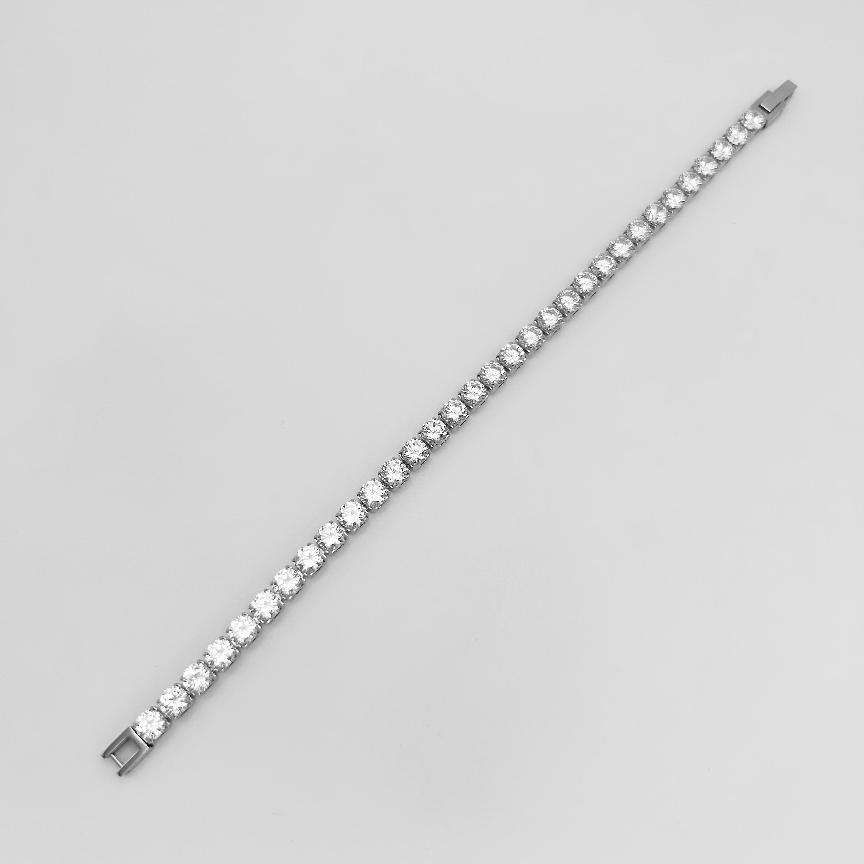 Bracelet - Stainless Steel - BLS-223 Tennis Bracelet