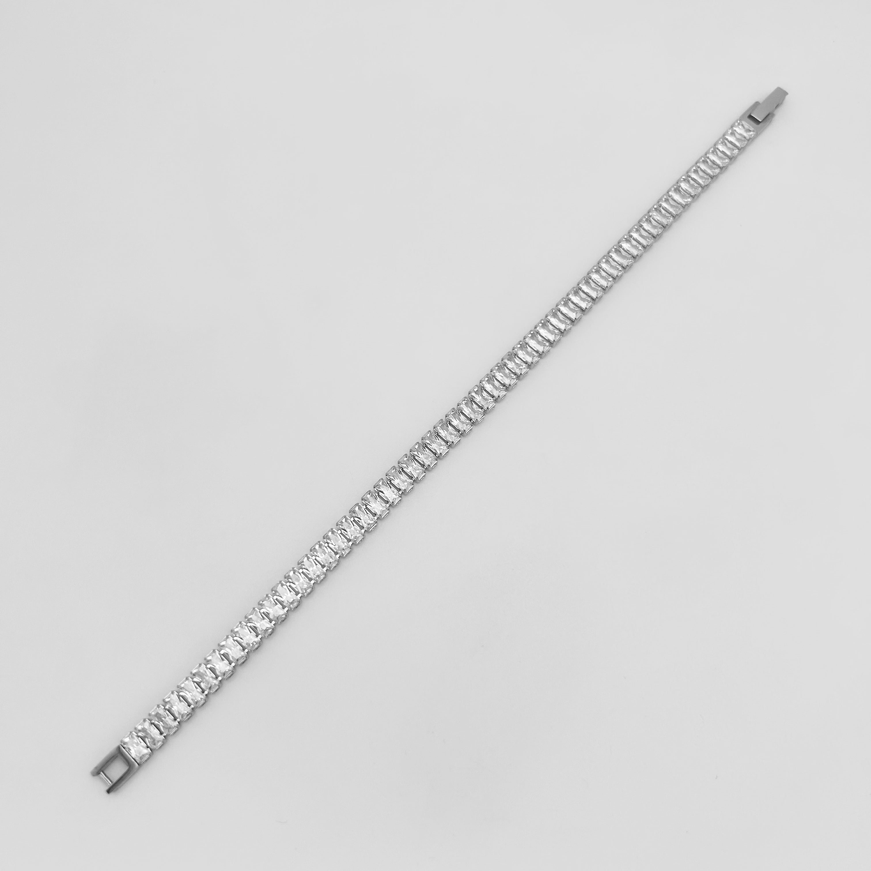 Bracelet - Stainless Steel - BLS-223 Tennis Bracelet