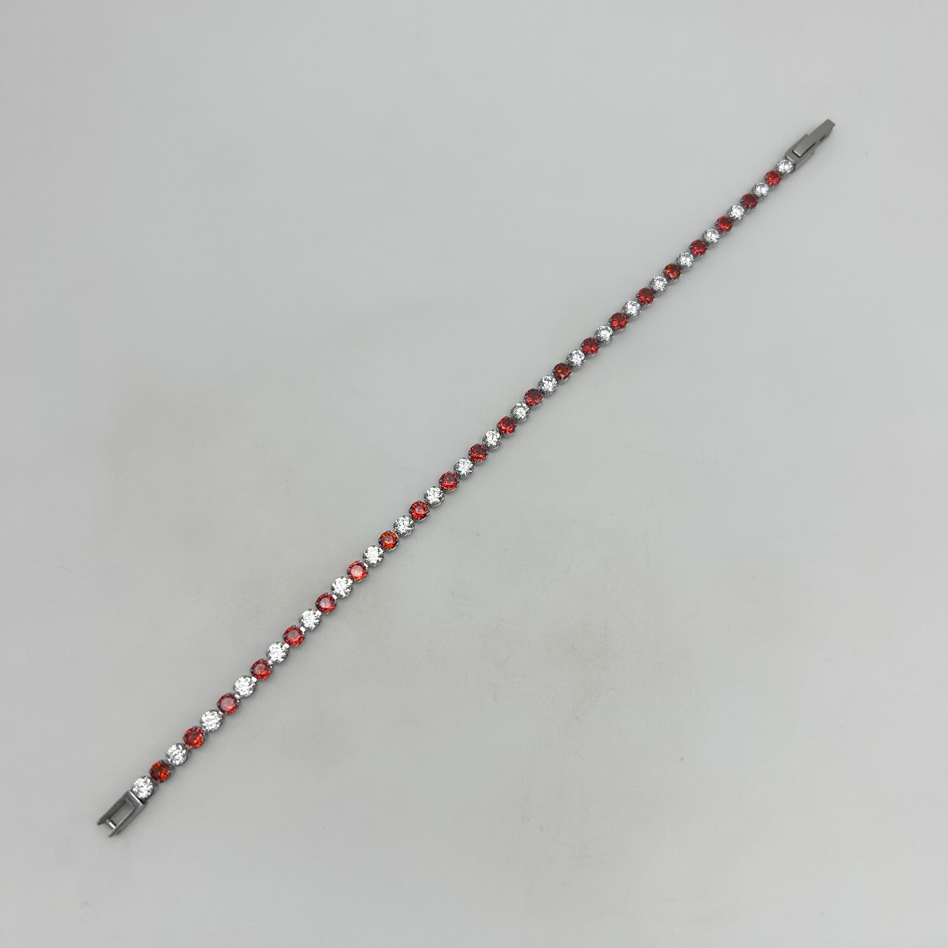 Bracelet - Stainless Steel - BLS-223 Tennis Bracelet