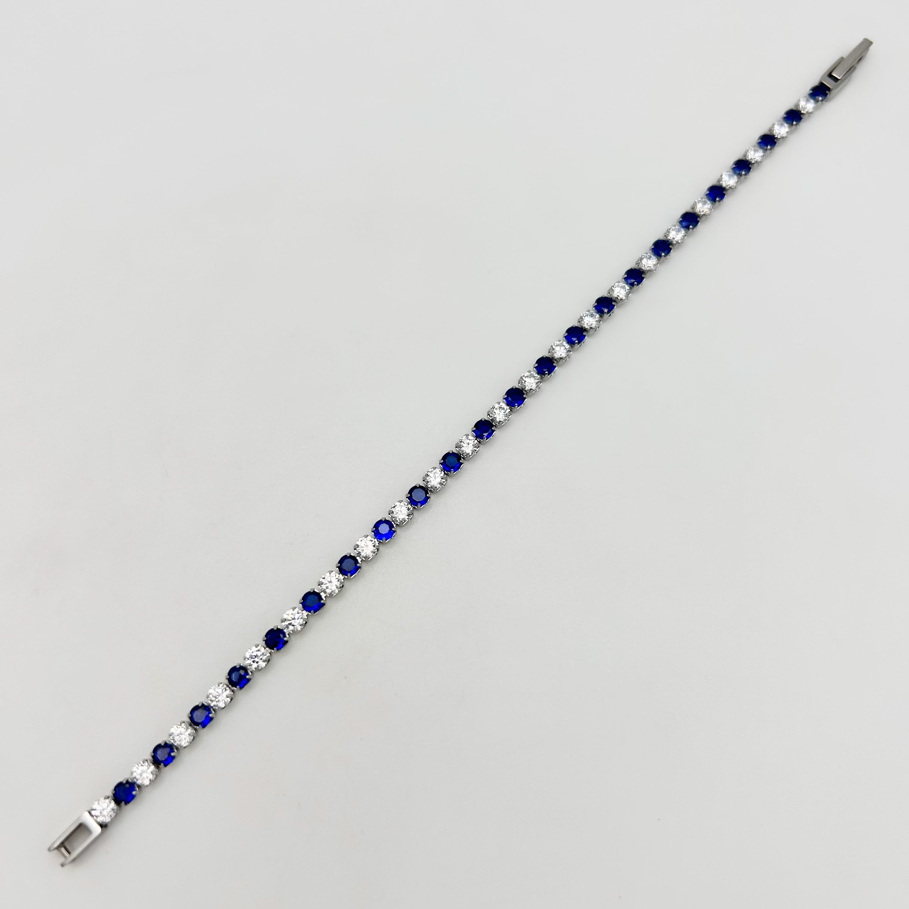 Bracelet - Stainless Steel - BLS-223 Tennis Bracelet