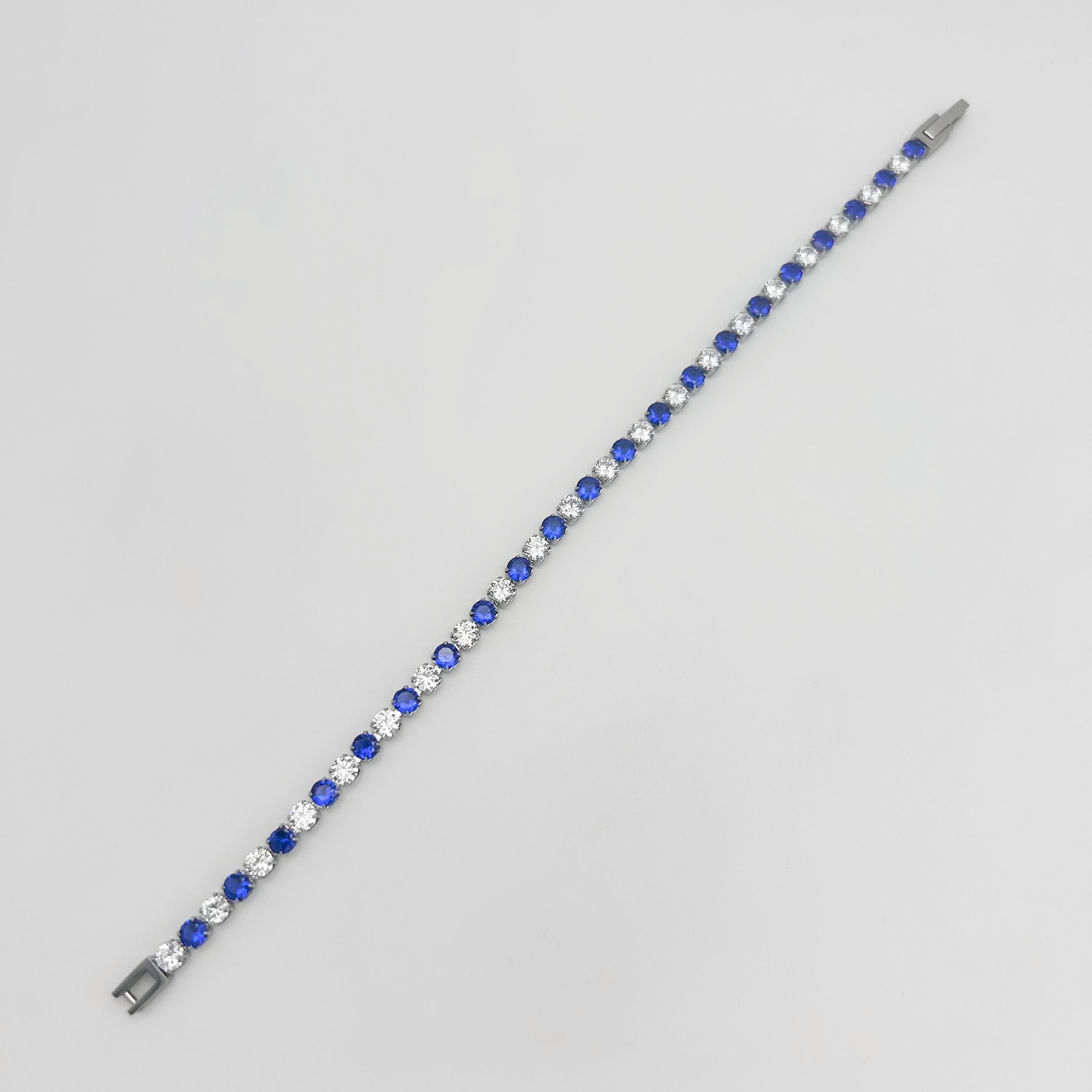 Bracelet - Stainless Steel - BLS-223 Tennis Bracelet