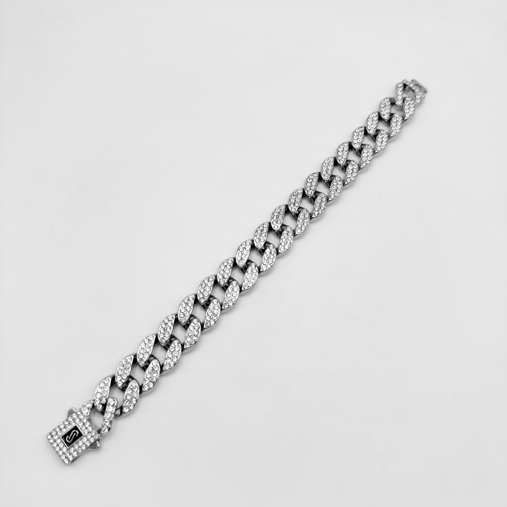 BLZ- 402 Cuban Bracelet - Zinc Alloy