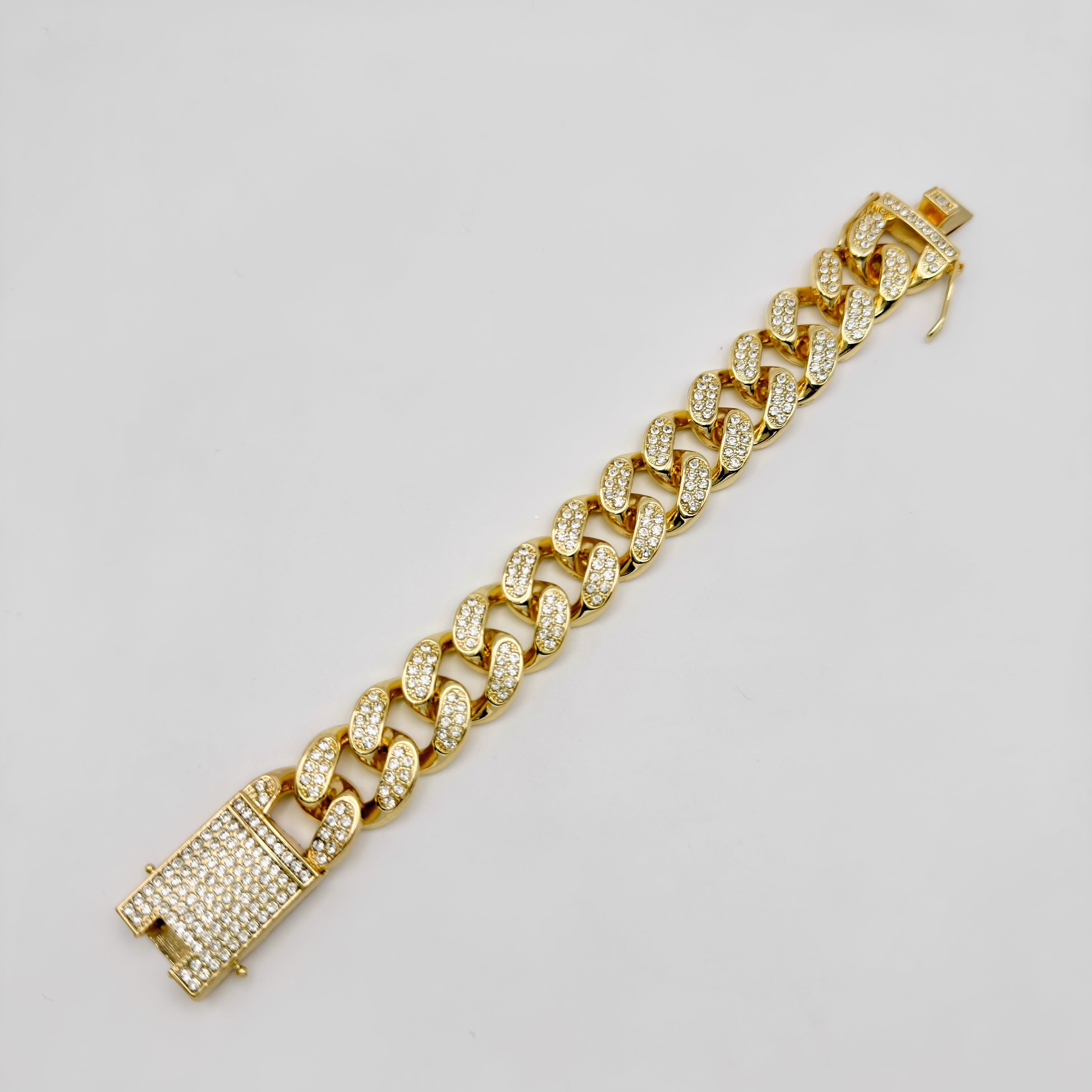 BLZ- 402 Cuban Bracelet - Zinc Alloy