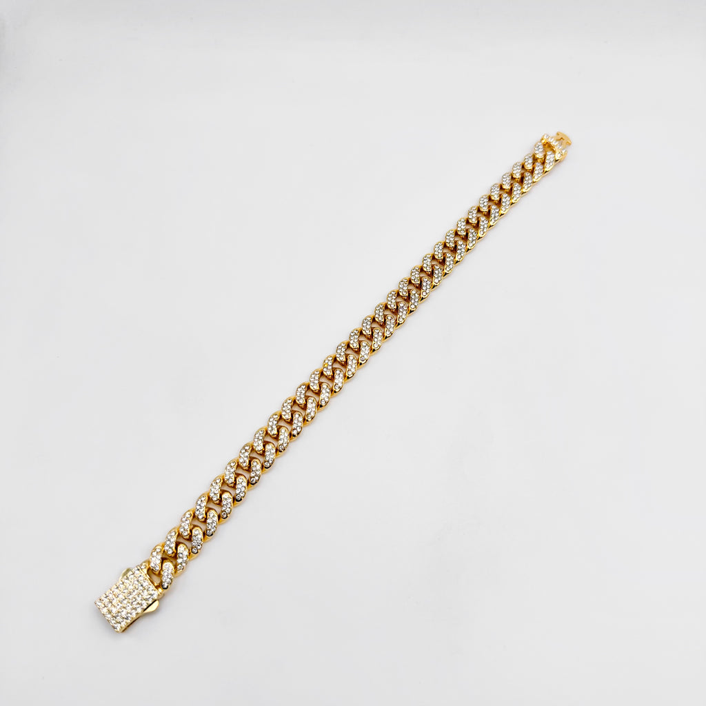 BLZ- 402 Cuban Bracelet - Zinc Alloy