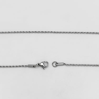 CHS-101 Rope Chain - Stainless Steel - Silver