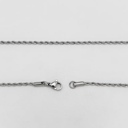 CHS-101 Rope Chain - Stainless Steel - Silver