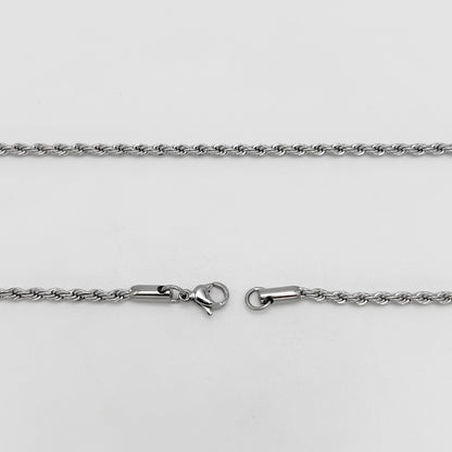 CHS-101 Rope Chain - Stainless Steel - Silver