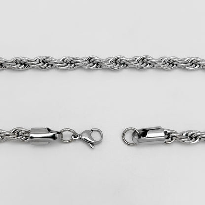 CHS-101 Rope Chain - Stainless Steel - Silver