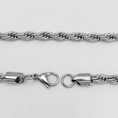CHS-101 Rope Chain - Stainless Steel - Silver