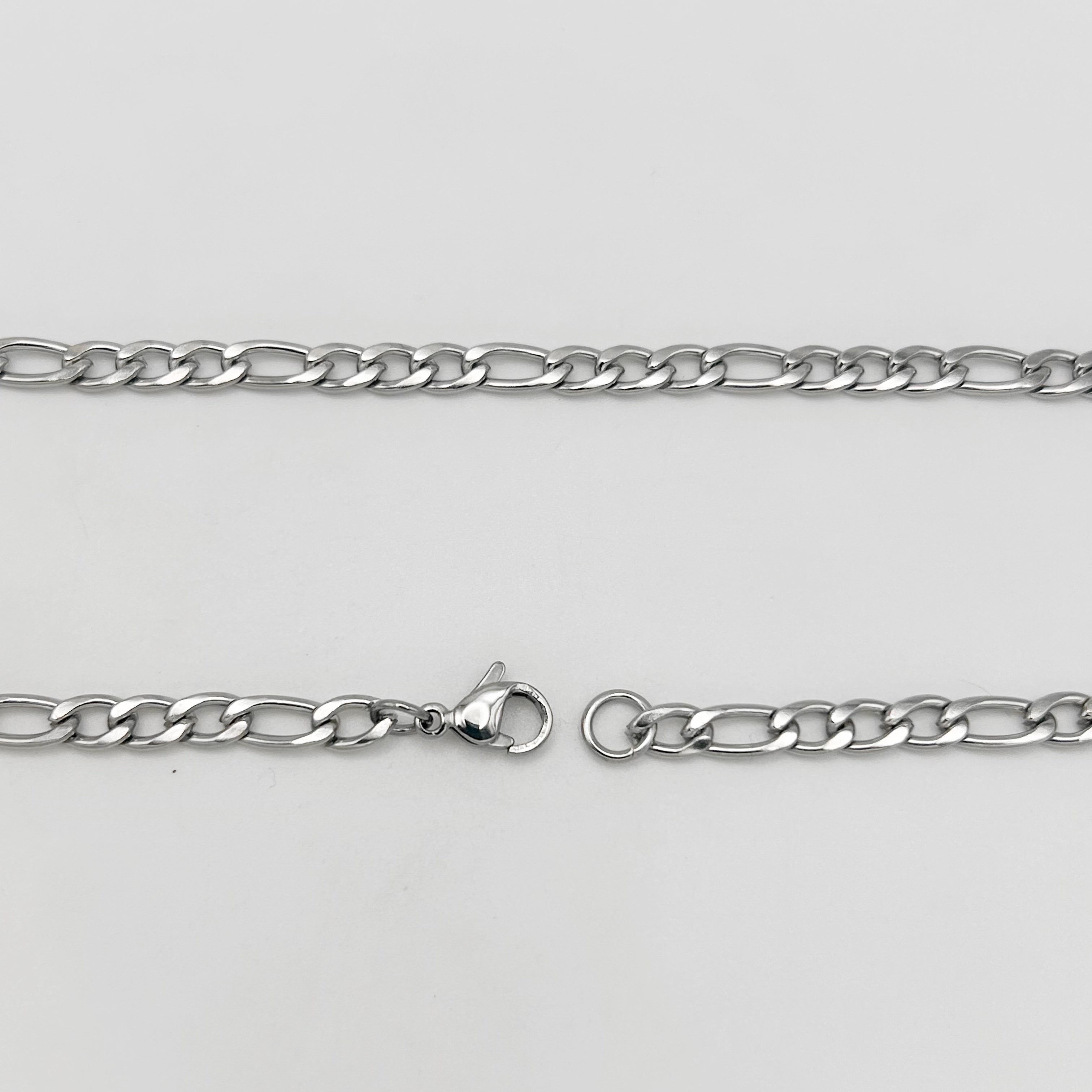 CHS-102 Figaro Chain - Stainless Steel - Silver