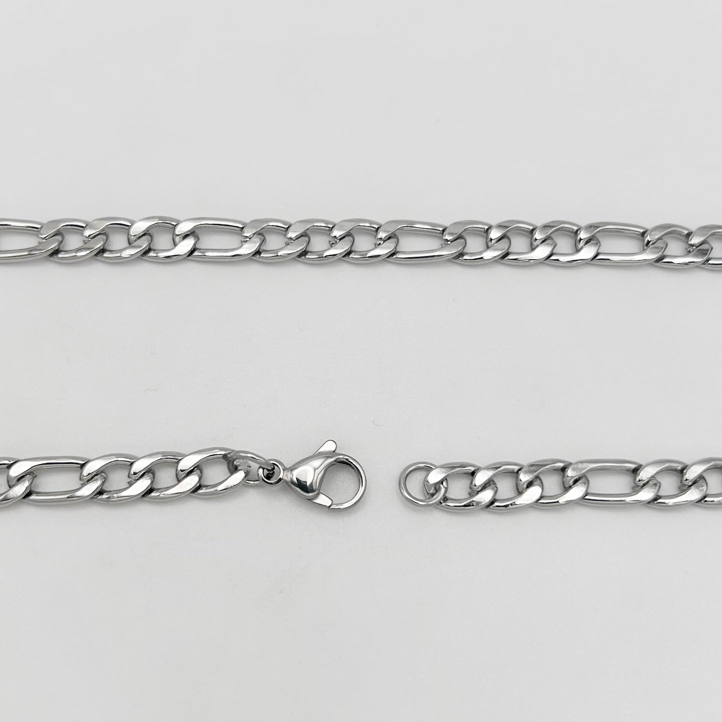 CHS-102 Figaro Chain - Stainless Steel - Silver