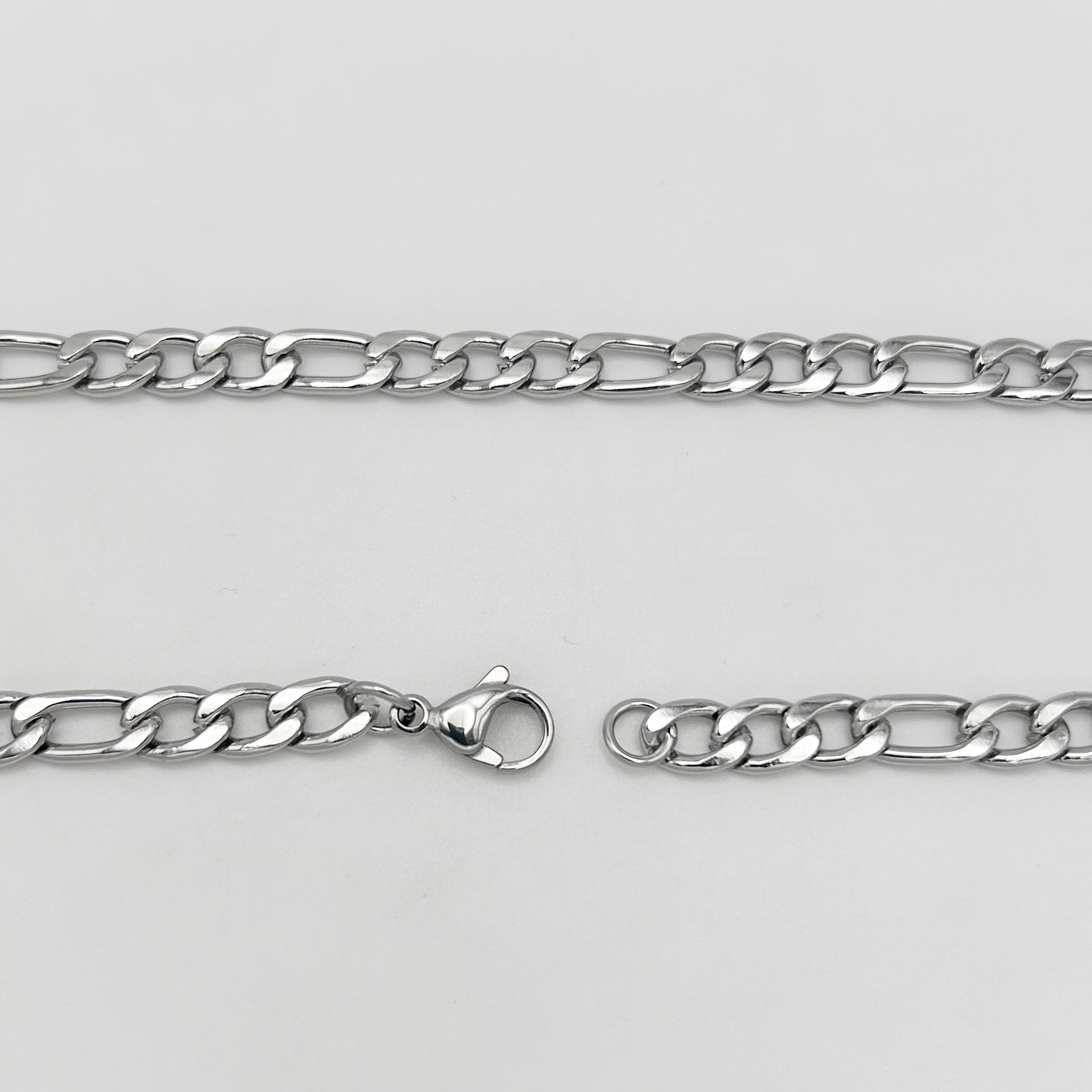 CHS-102 Figaro Chain - Stainless Steel - Silver