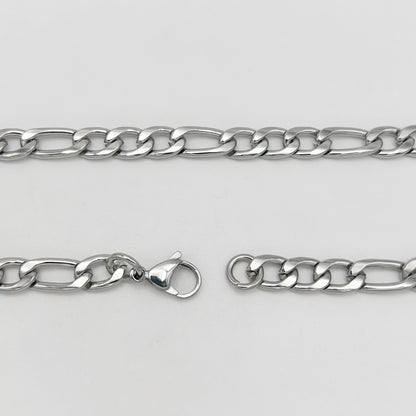 CHS-102 Figaro Chain - Stainless Steel - Silver