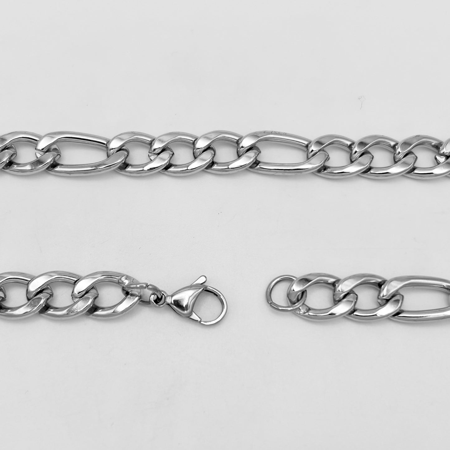 CHS-102 Figaro Chain - Stainless Steel - Silver