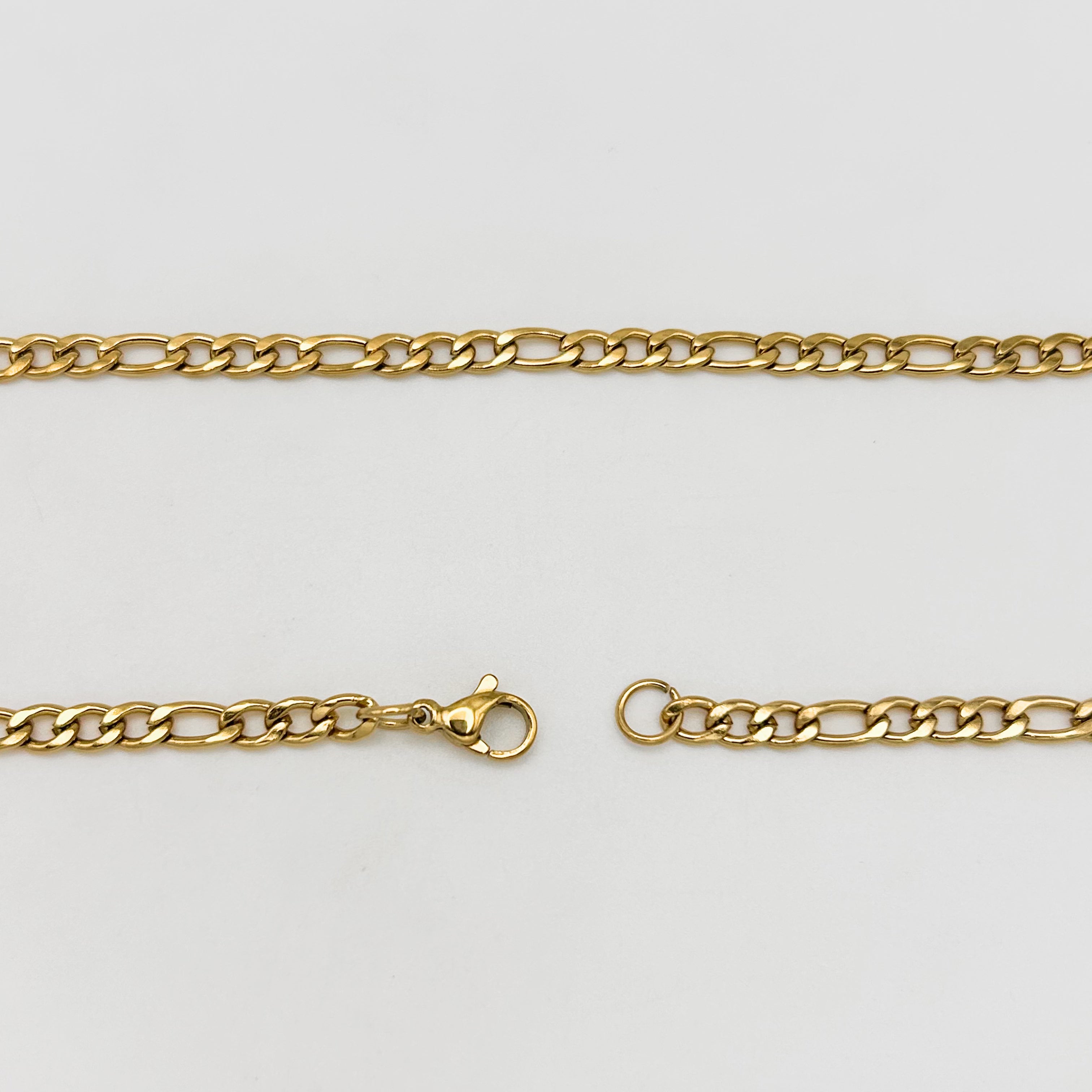 CHS-102 Figaro Chain - Stainless Steel - Gold