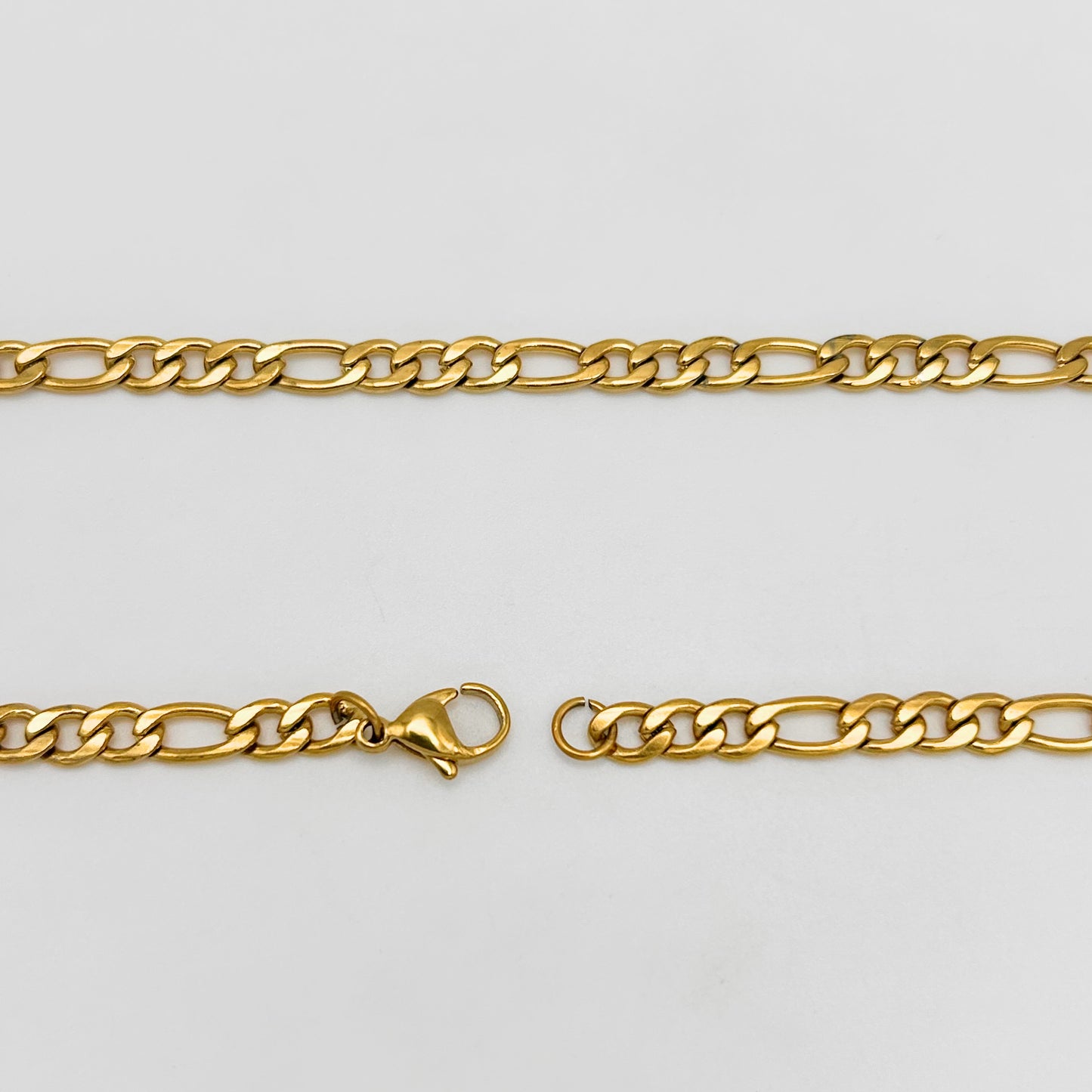 CHS-102 Figaro Chain - Stainless Steel - Gold