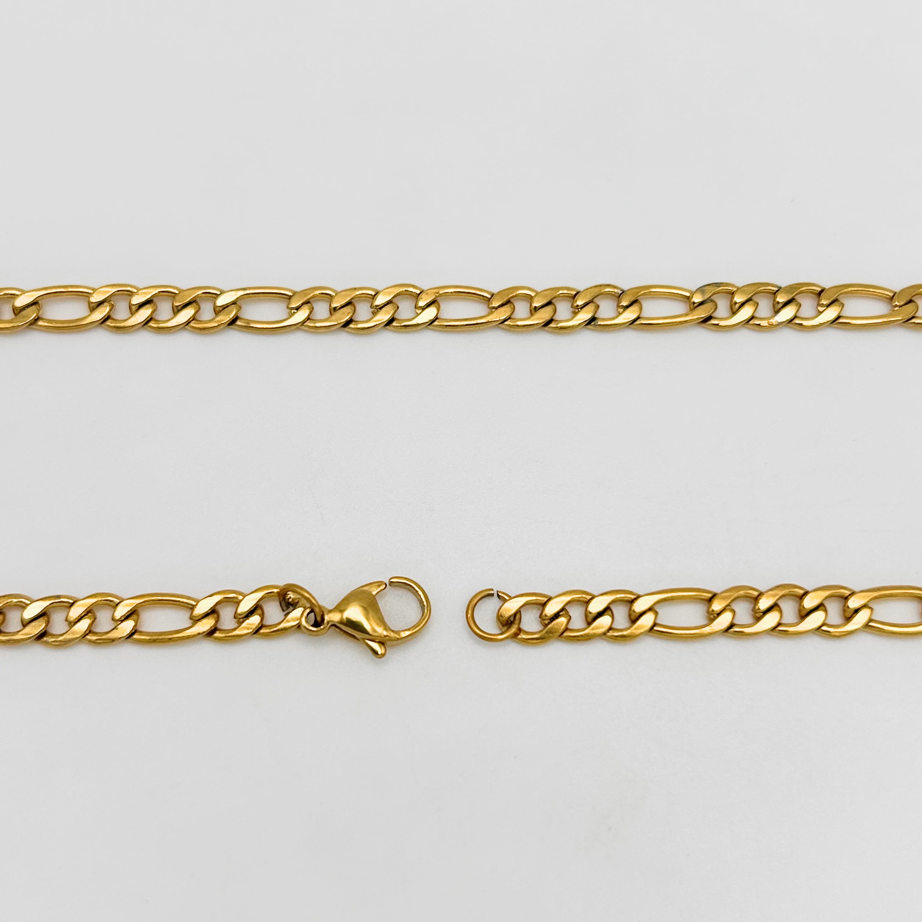 CHS-102 Figaro Chain - Stainless Steel - Gold