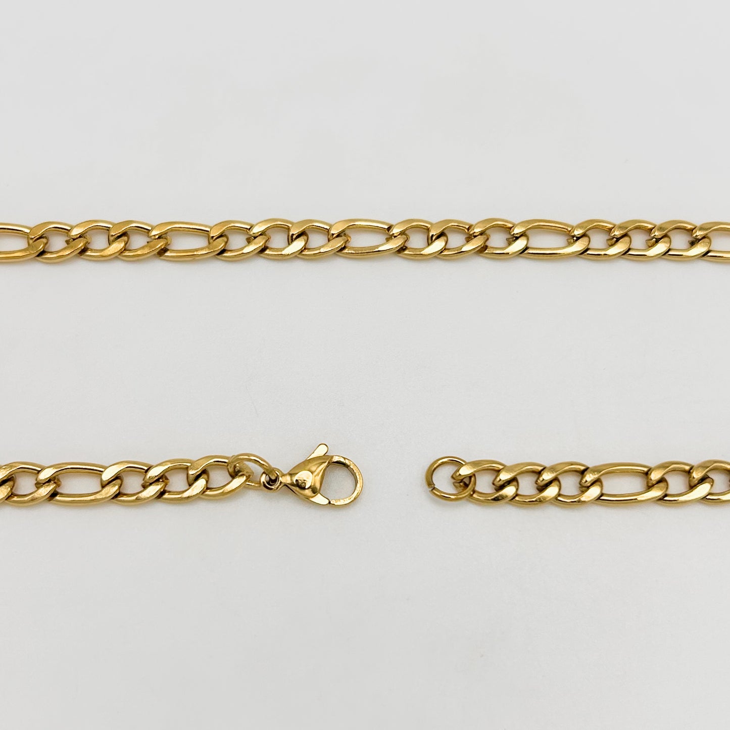 CHS-102 Figaro Chain - Stainless Steel - Gold