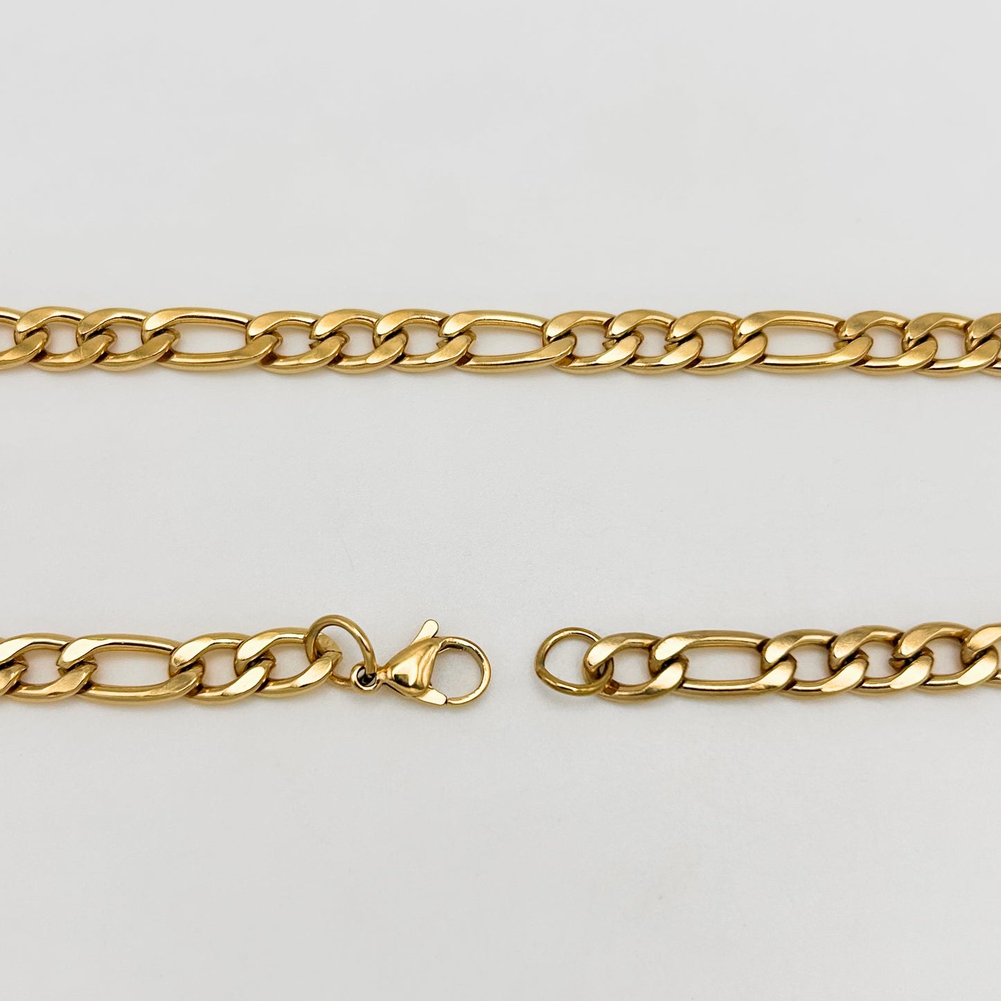CHS-102 Figaro Chain - Stainless Steel - Gold