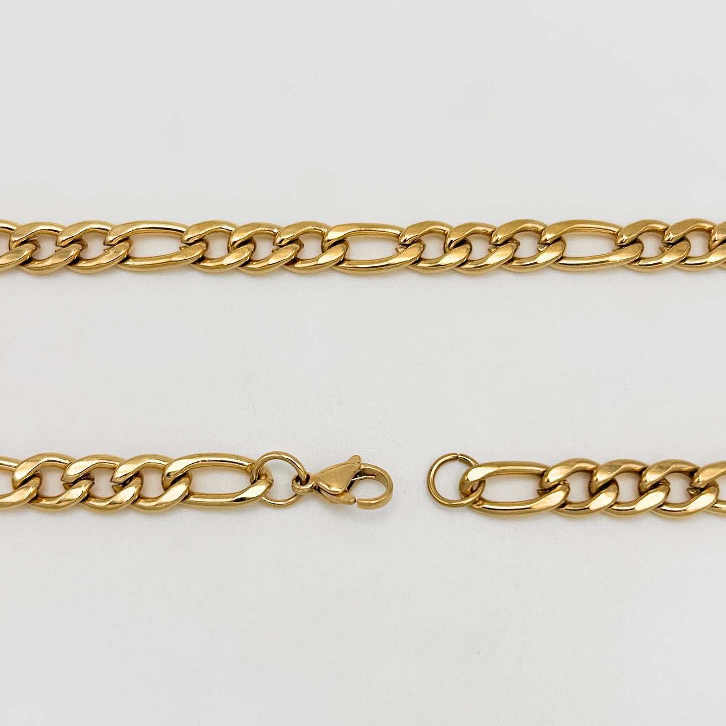 CHS-102 Figaro Chain - Stainless Steel - Gold