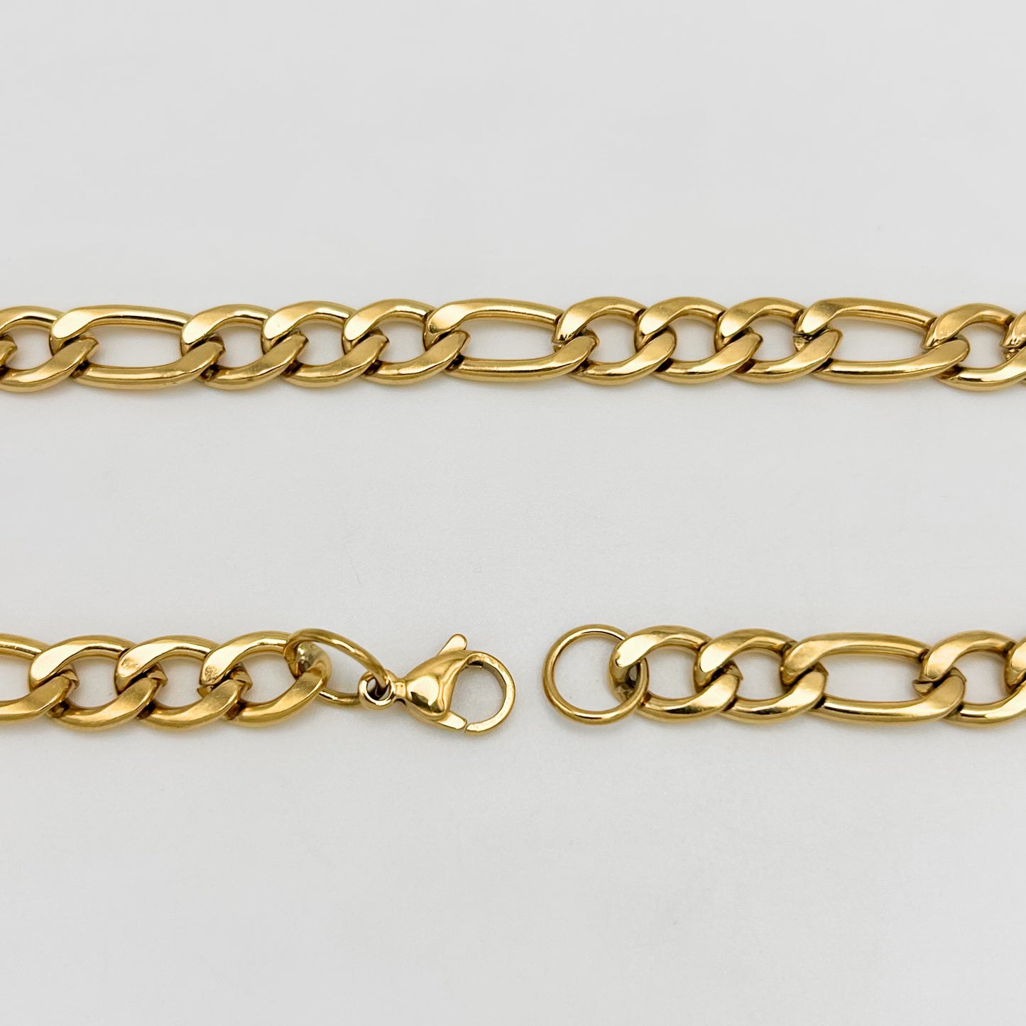 CHS-102 Figaro Chain - Stainless Steel - Gold