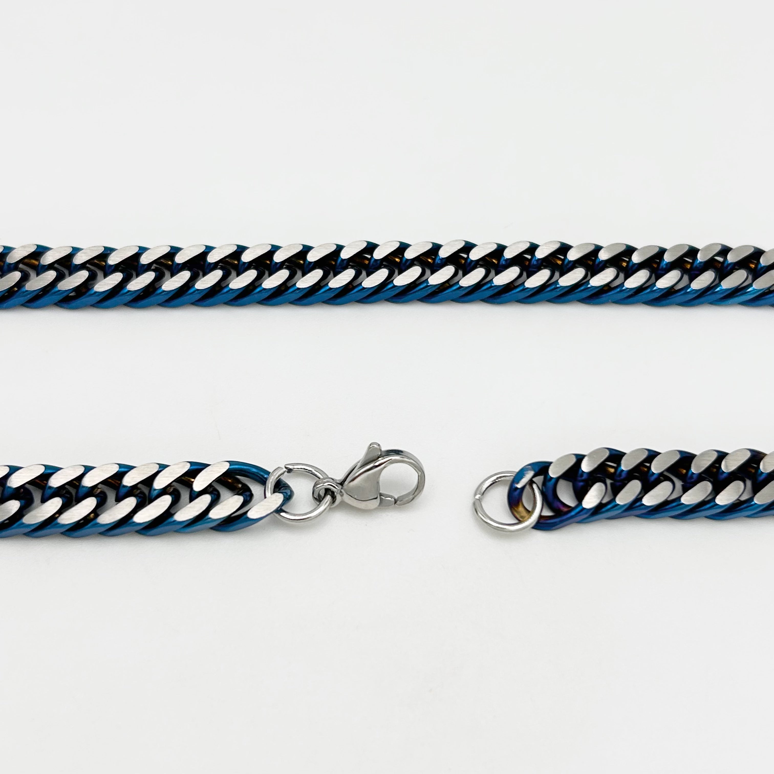 CHS-104 Solid Cuban Chain - Stainless Steel - Silver