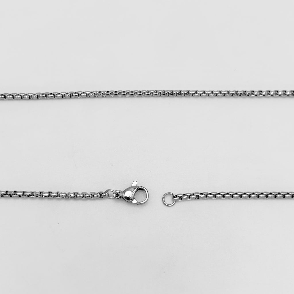 CHS-107 Rounded Box Chain - Stainless Steel