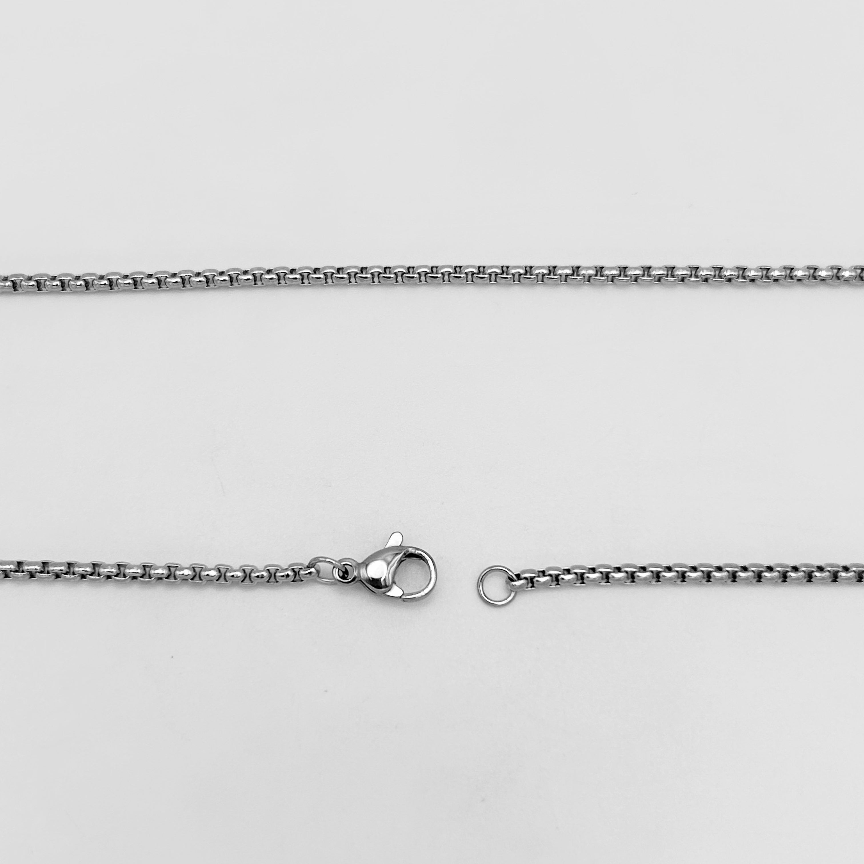 CHS-107 Rounded Box Chain - Stainless Steel