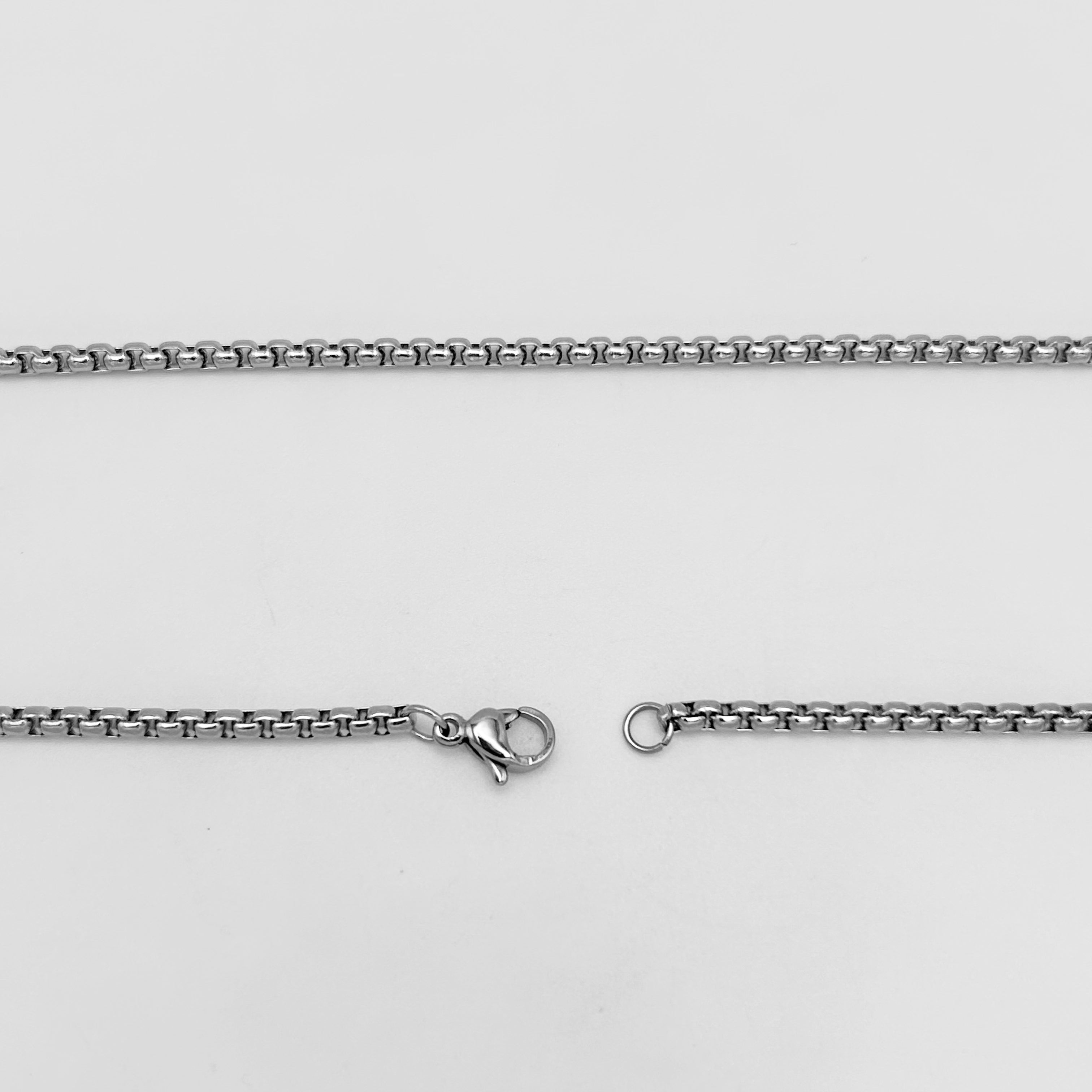 CHS-107 Rounded Box Chain - Stainless Steel