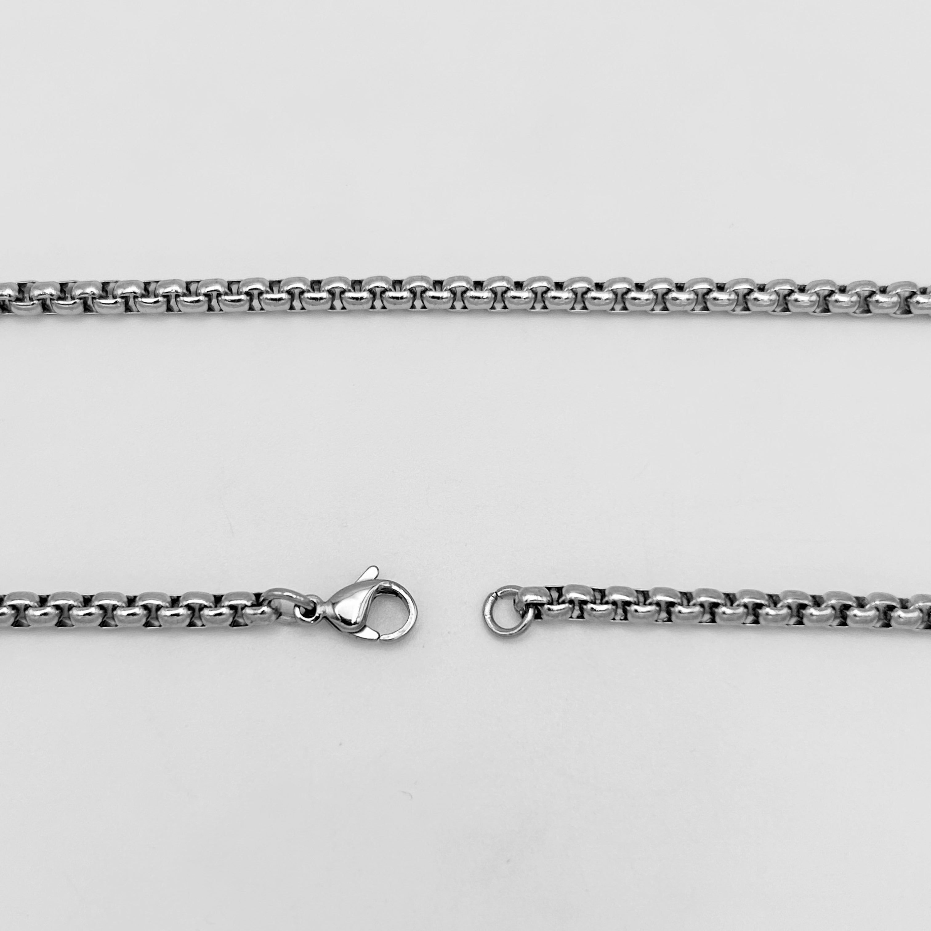 CHS-107 Rounded Box Chain - Stainless Steel