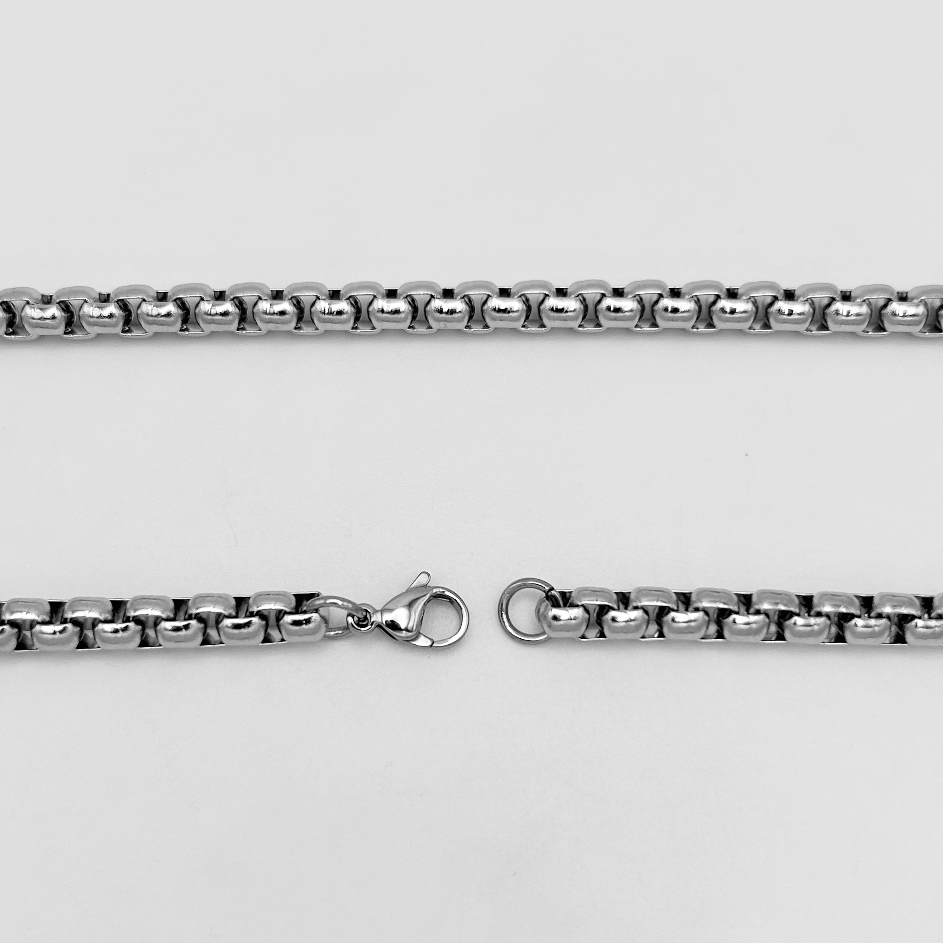 CHS-107 Rounded Box Chain - Stainless Steel