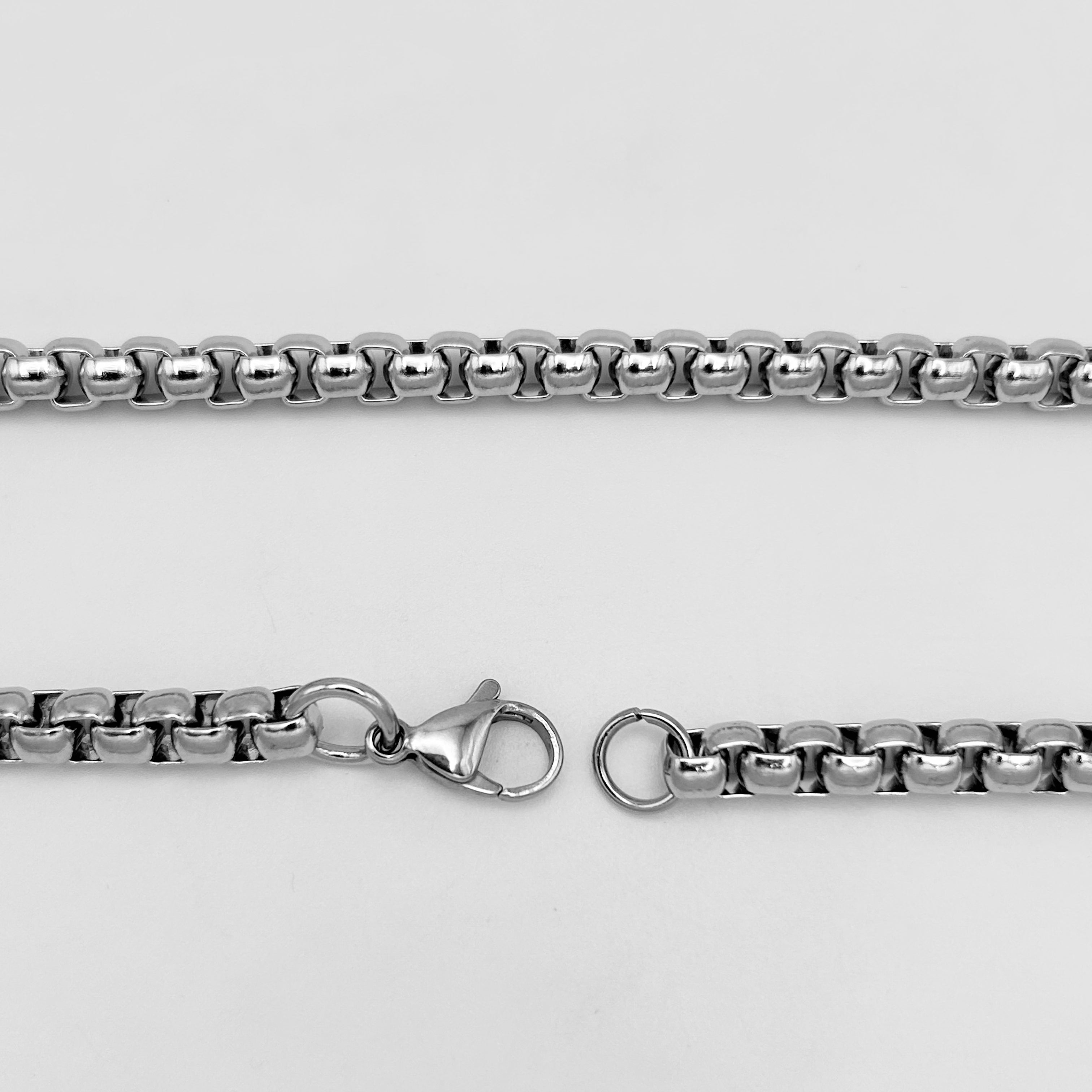 CHS-107 Rounded Box Chain - Stainless Steel