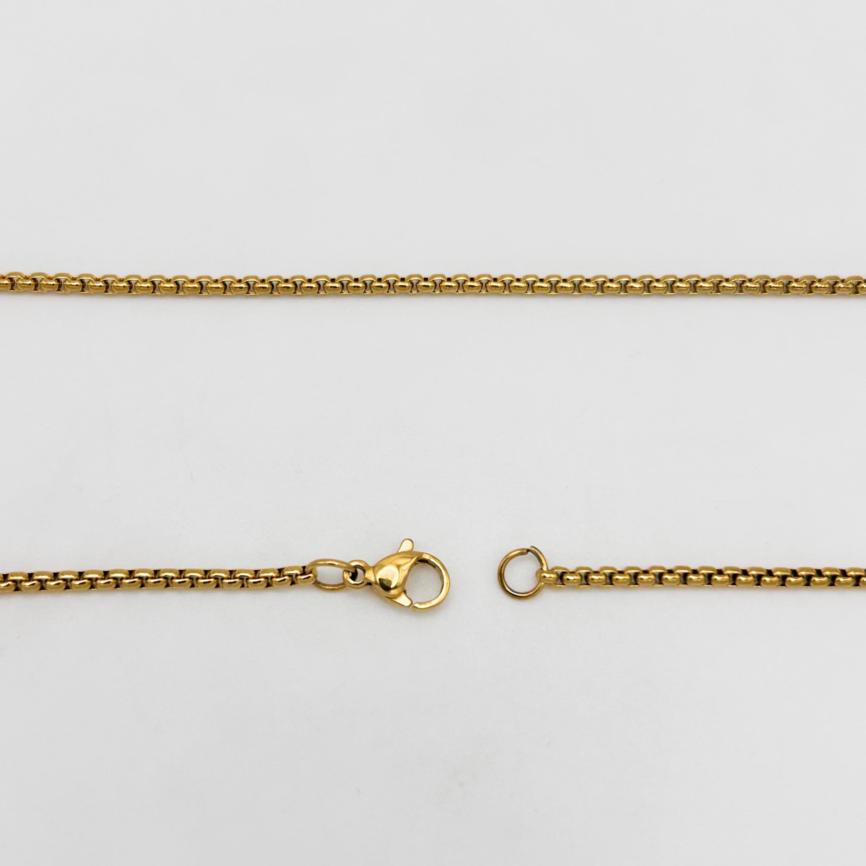 CHS-107 Rounded Box Chain - Stainless Steel