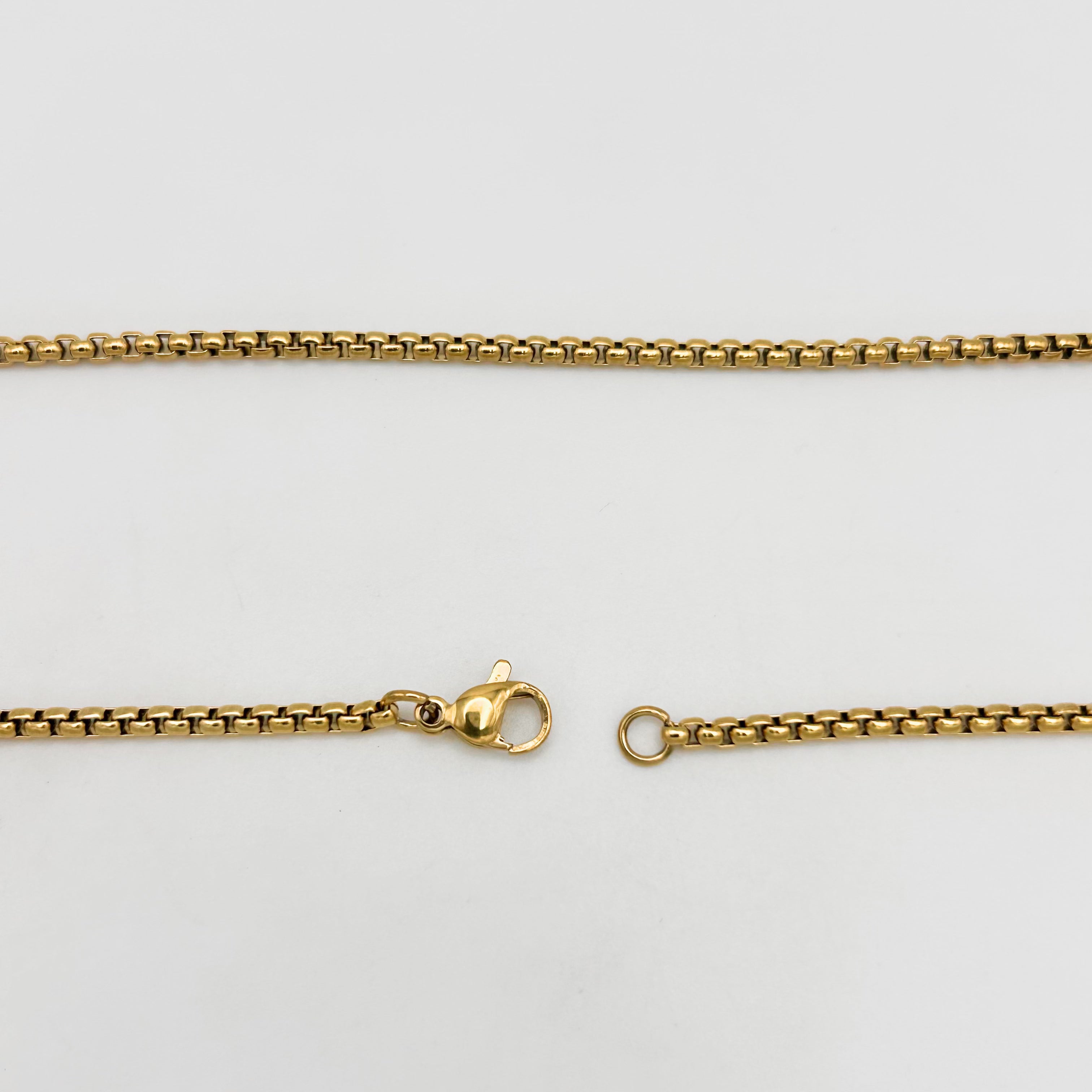 CHS-107 Rounded Box Chain - Stainless Steel