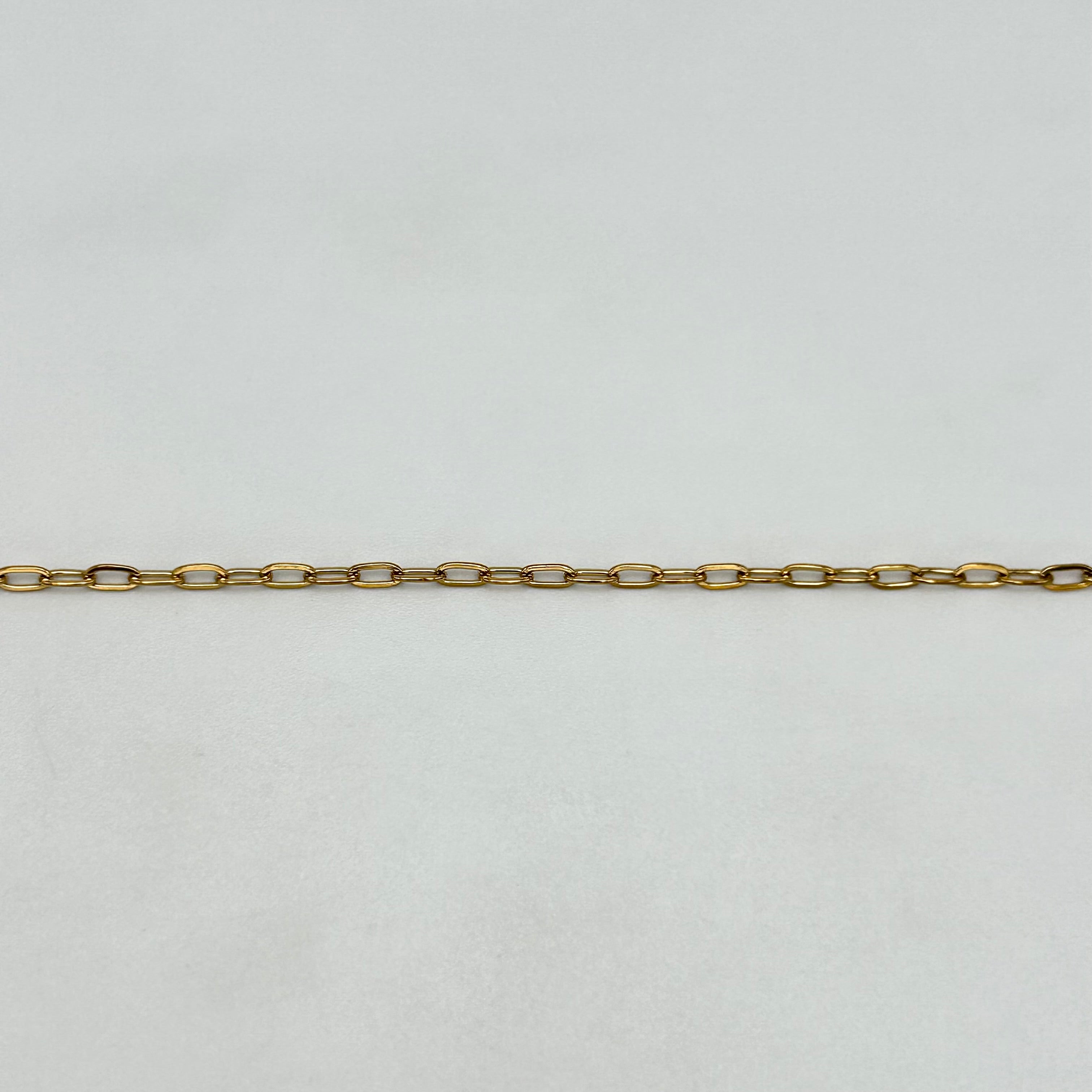 CHS-109 Paperclip Chain - Stainless Steel