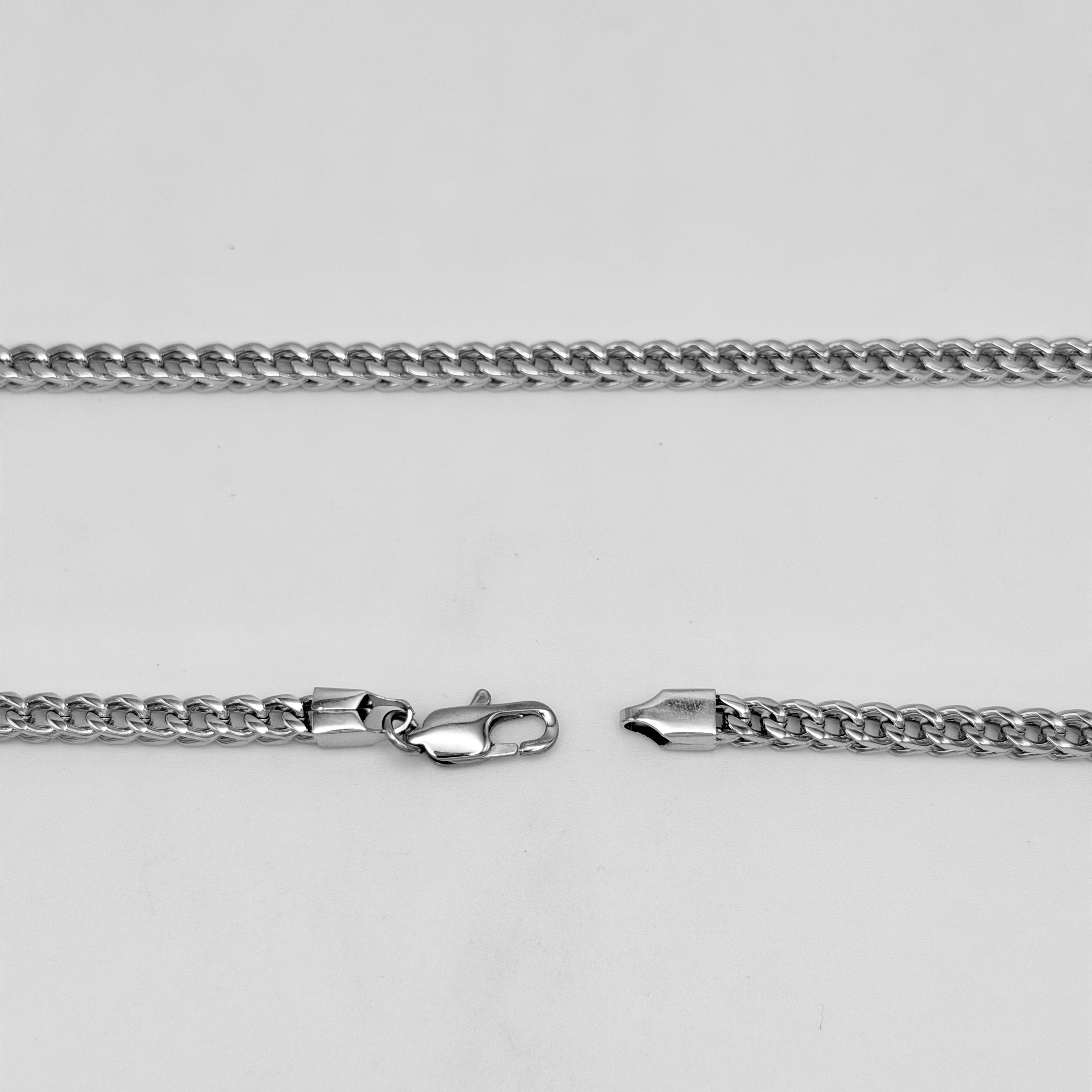 CHS-116 Hollow Franco Chain - Stainless Steel
