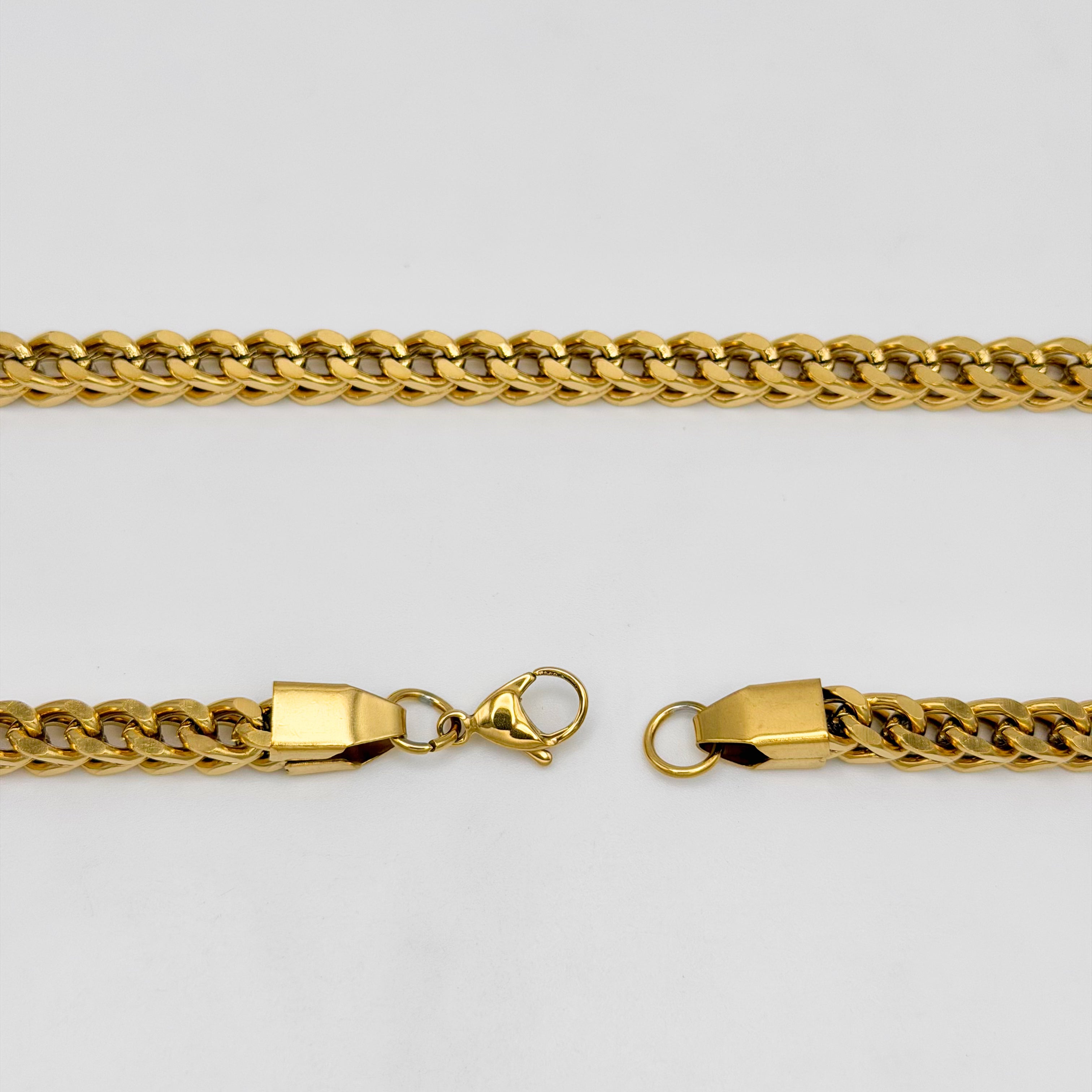 CHS-116 Hollow Franco Chain - Stainless Steel