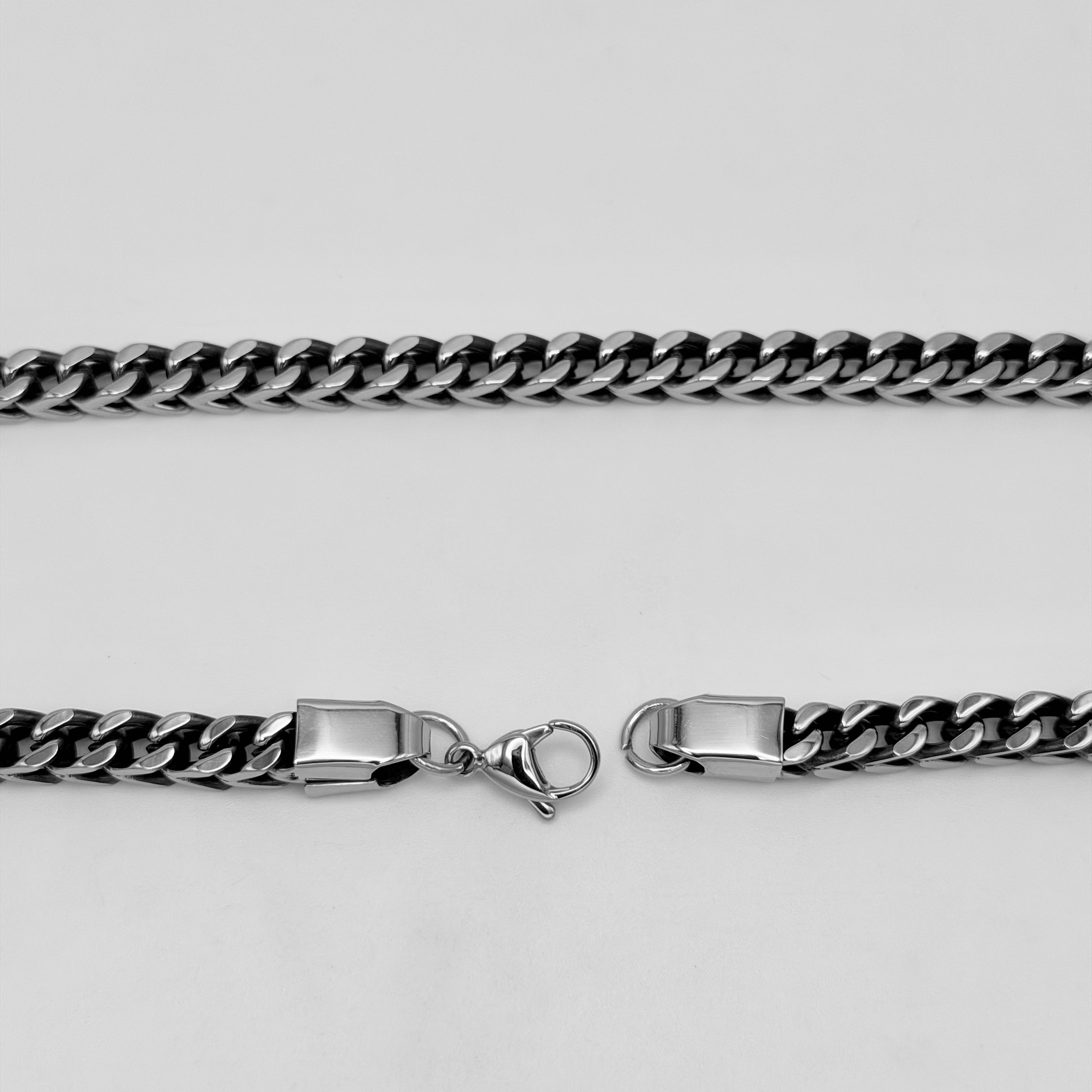 CHS-116 Hollow Franco Chain - Stainless Steel