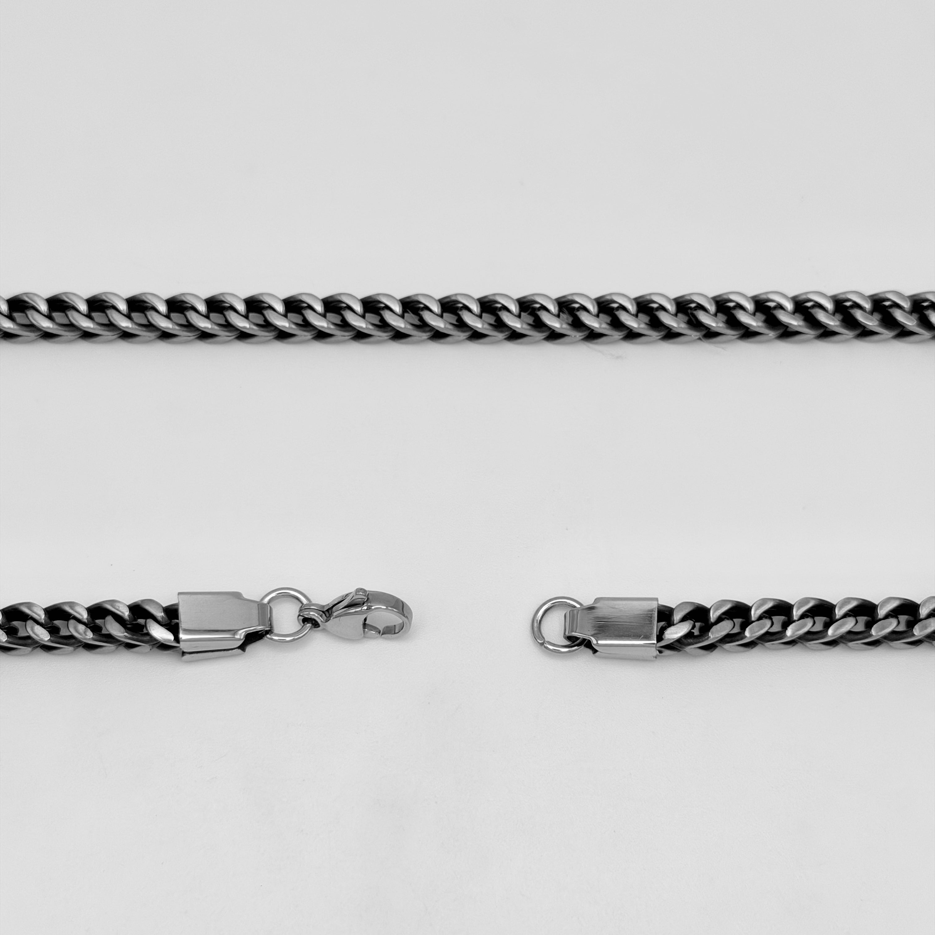 CHS-116 Hollow Franco Chain - Stainless Steel
