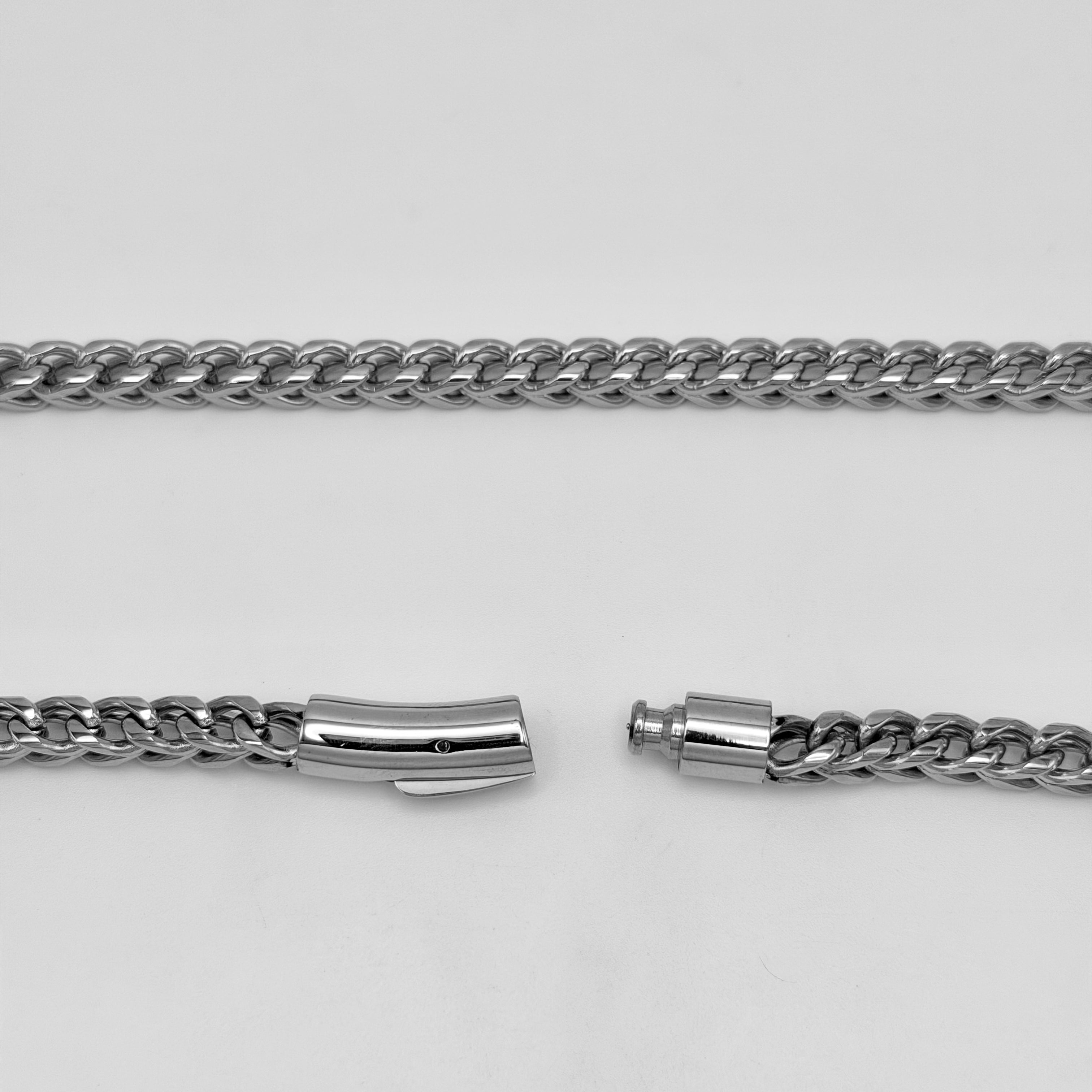 CHS-116 Hollow Franco Chain - Stainless Steel