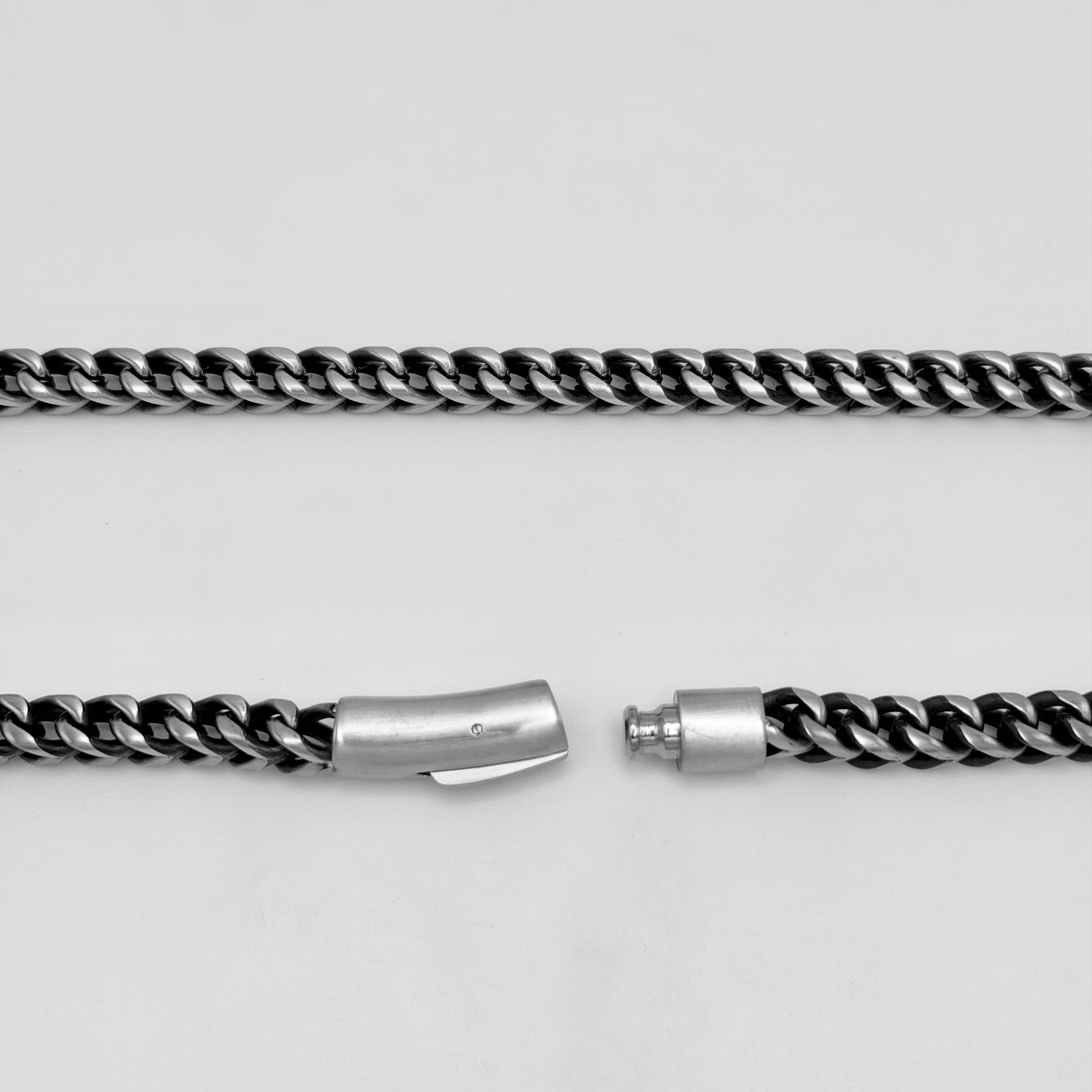 CHS-116 Hollow Franco Chain - Stainless Steel