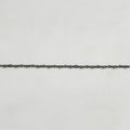 CHS-122 Crimped Lip Chain - Stainless Steel