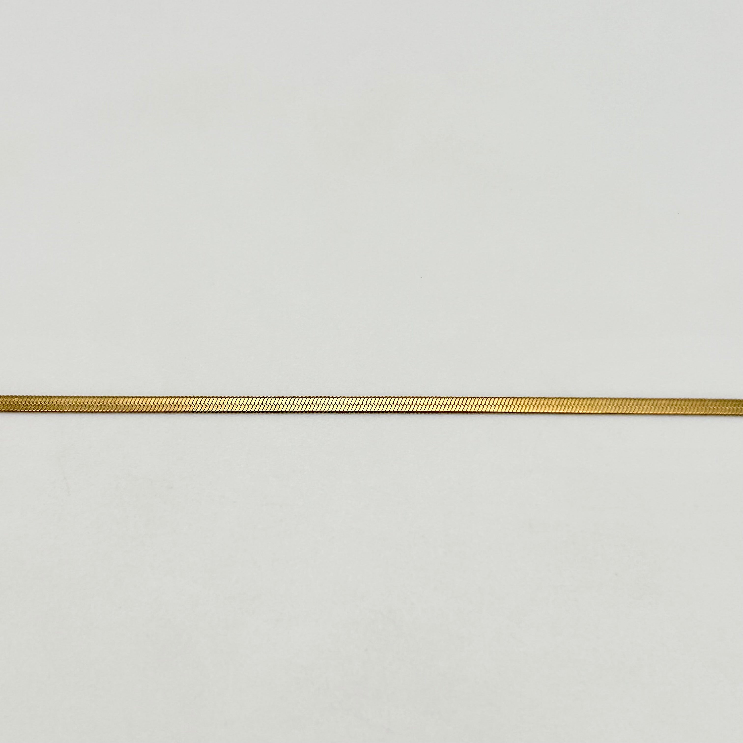 CHS-123 Herringbone Chain - Stainless Steel