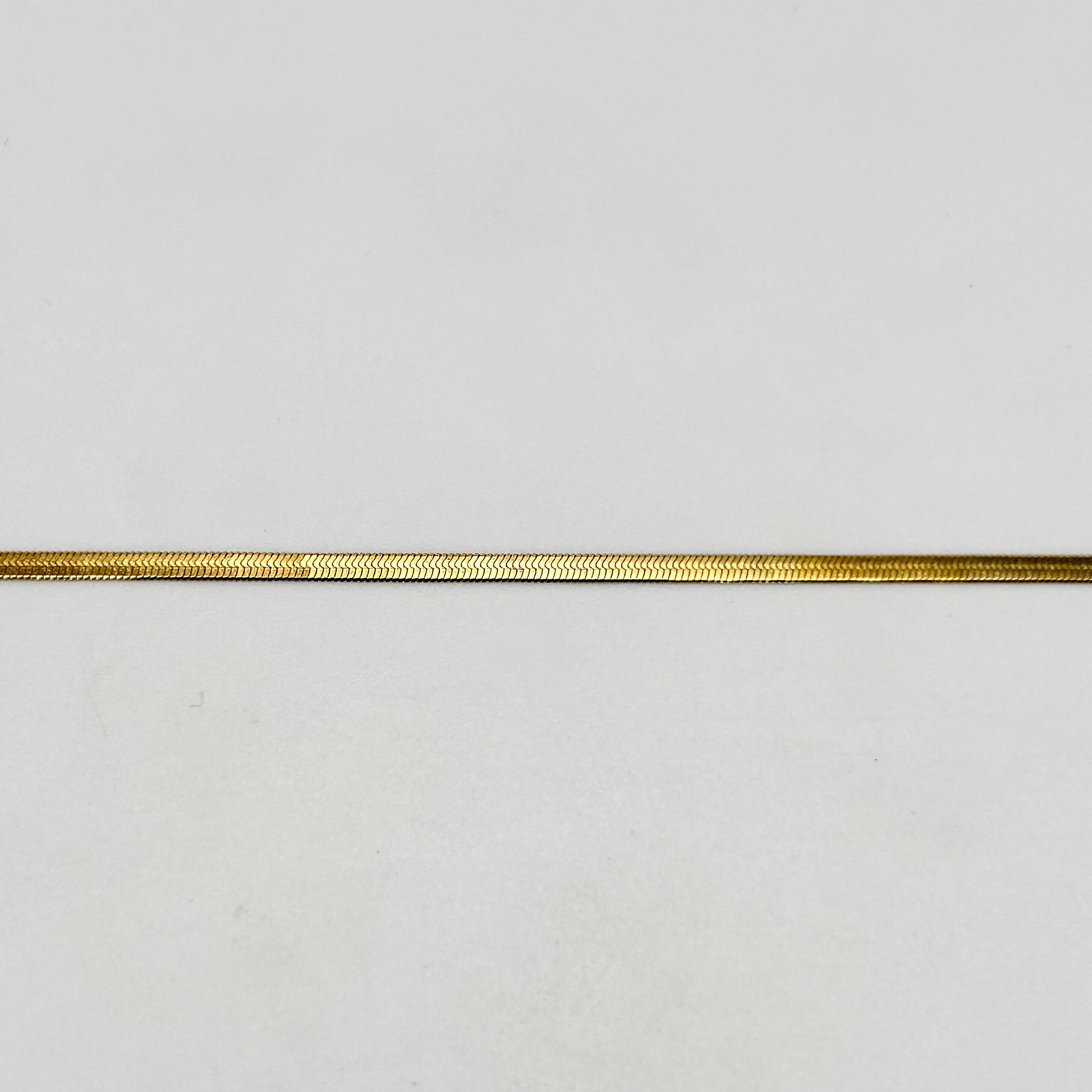 CHS-123 Herringbone Chain - Stainless Steel